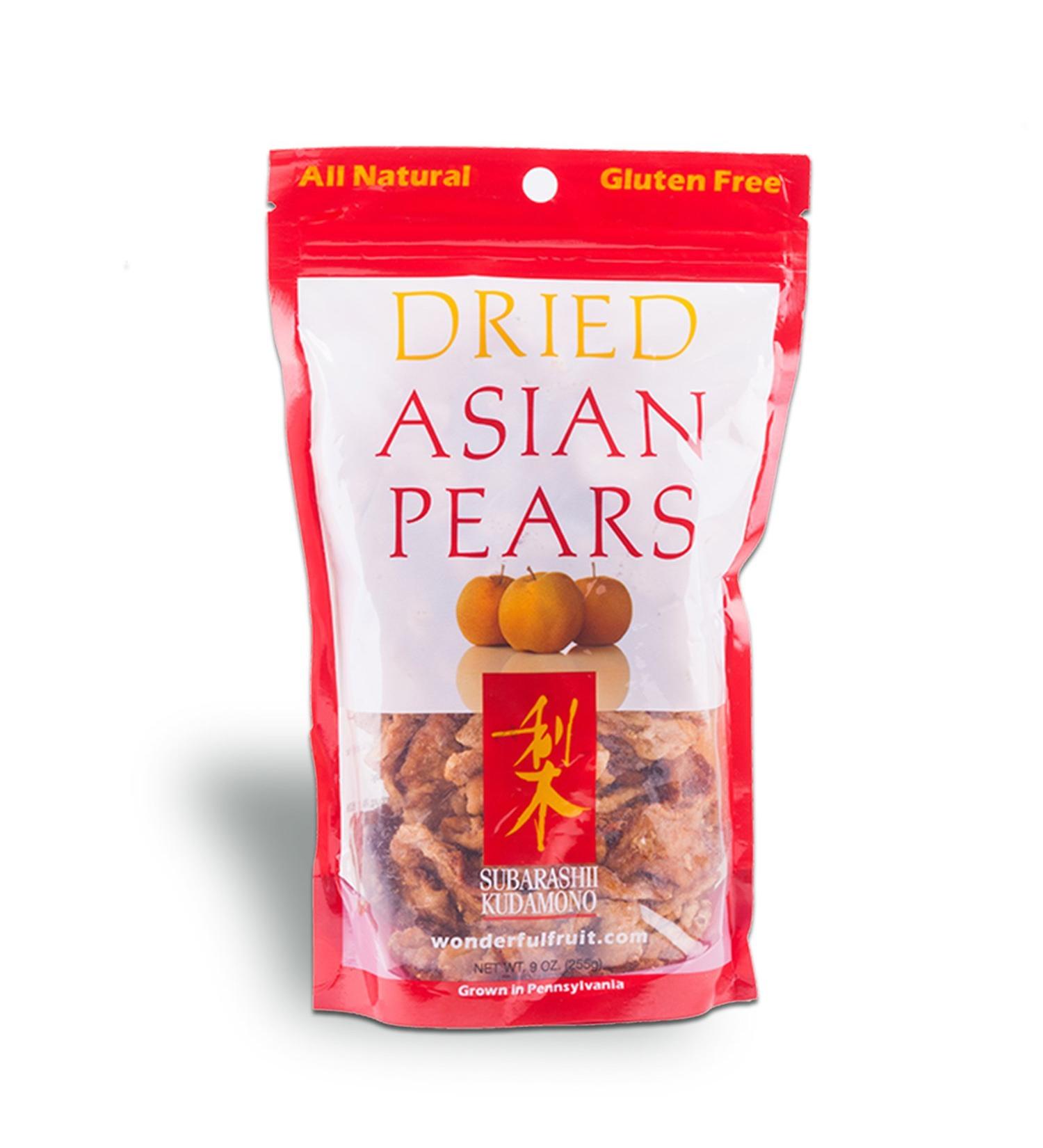Subarashii Kudamono 9 oz Dried Asian Pear - Conventional Quality - Buy Online on GoSupps.com