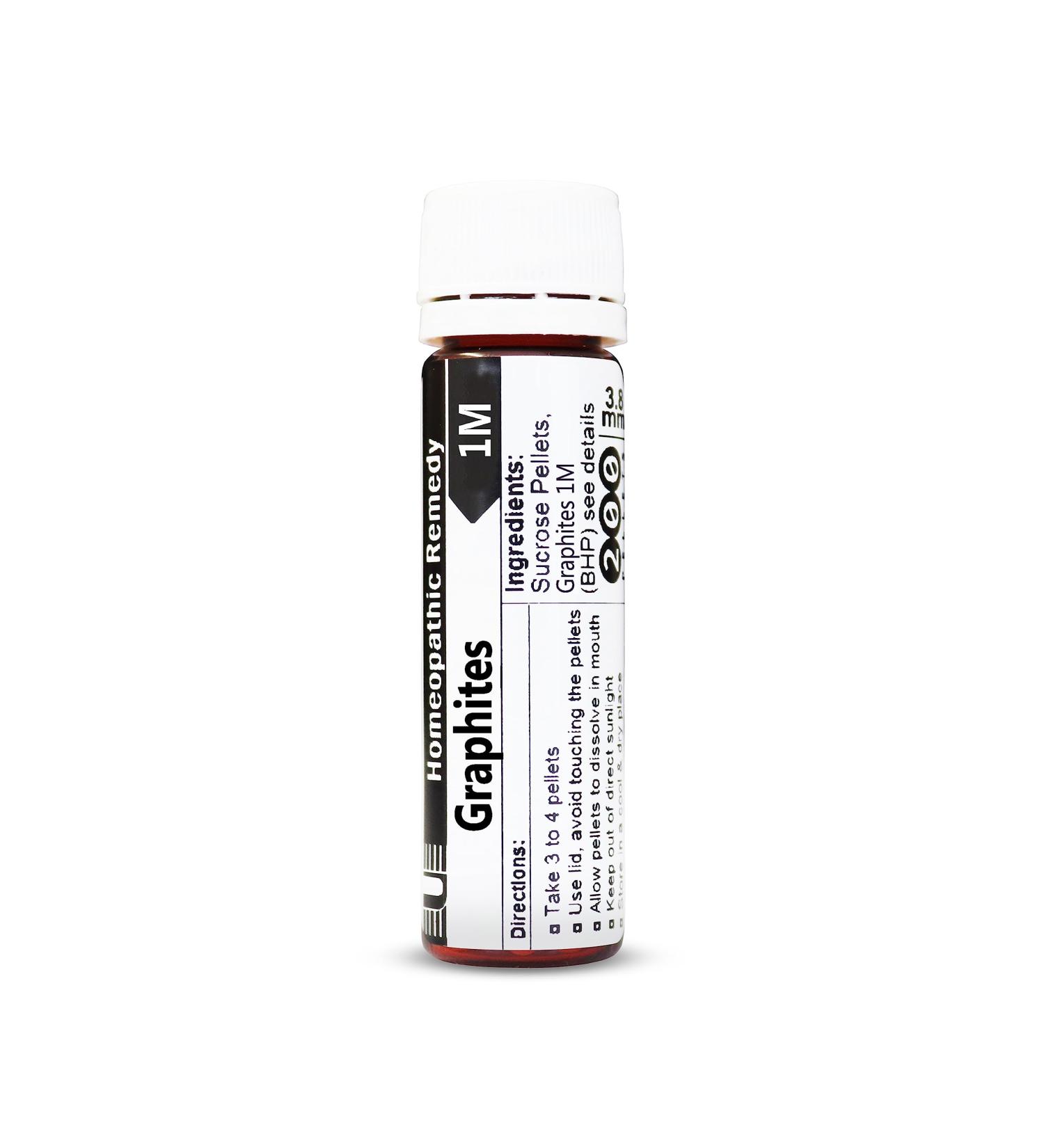 Graphites 1M Homeopathic Remedy - 200 Pellets | Urenus | International Shipping Available - Buy Online on GoSupps.com
