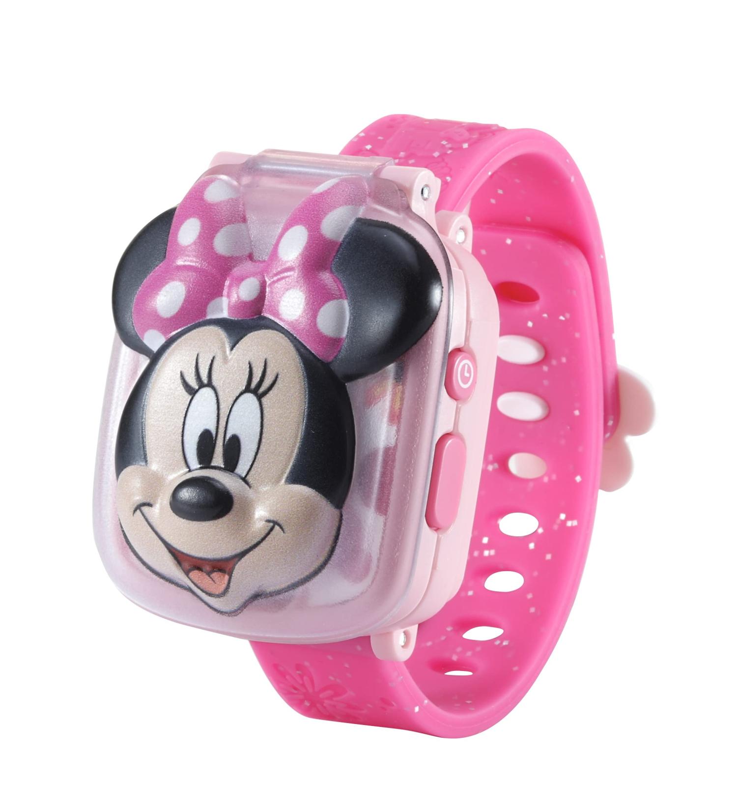 VTech Minnie's Learning Clock | Children's Digital Watch & Educational Games | Age 3-6 - Buy Online on GoSupps.com