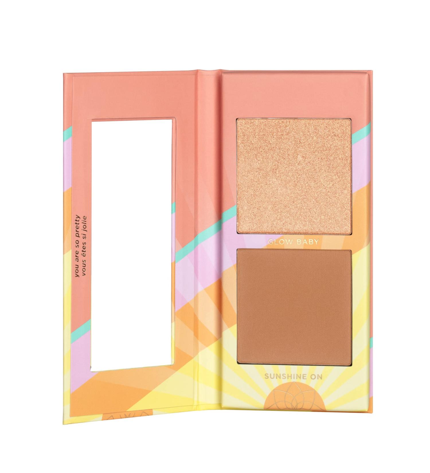 Pacifica Sun Dreams Bronzer Duo - 0.42 oz | Natural Glow Makeup - Buy Online on GoSupps.com