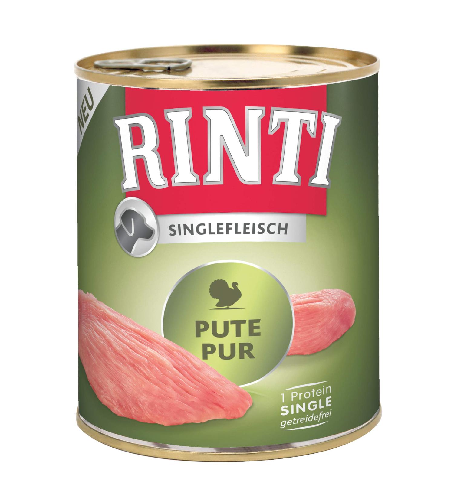 Rinti single -meat PUTE PUR 6 x 800 G