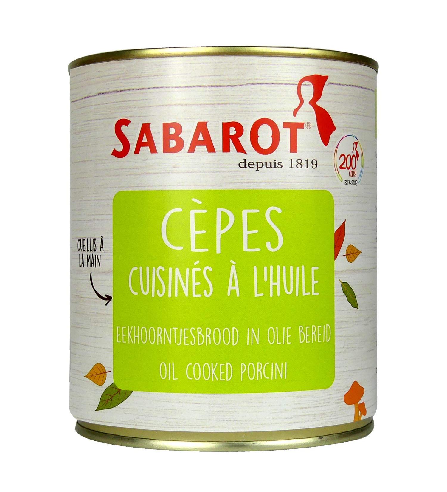 Sabarot - Ceps in oil 455g