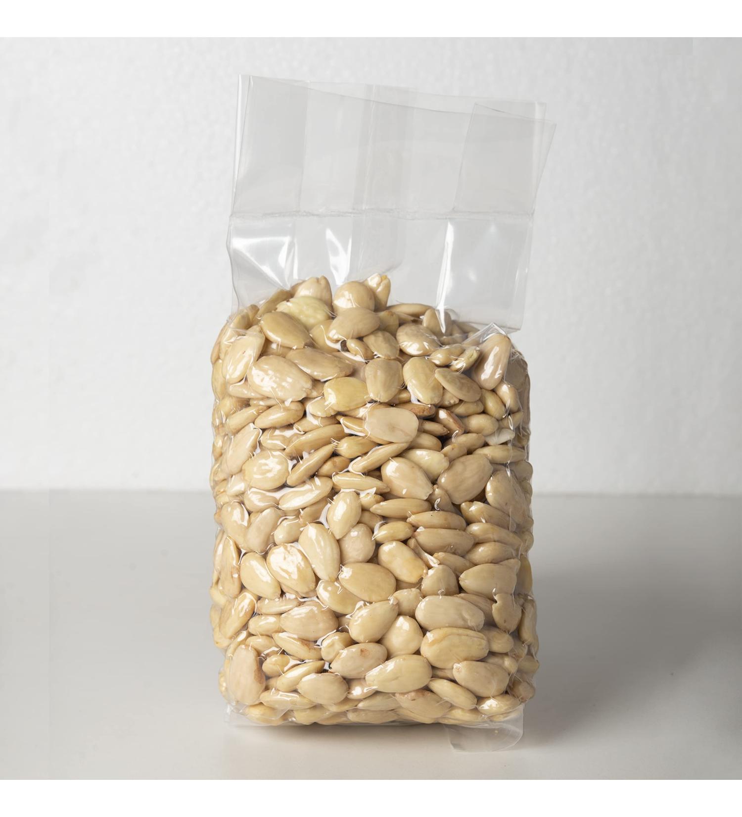  Caporaso dal 1960 Peeled almonds first choice Bari dried fruit (1 kg) - Buy Online on GoSupps.com