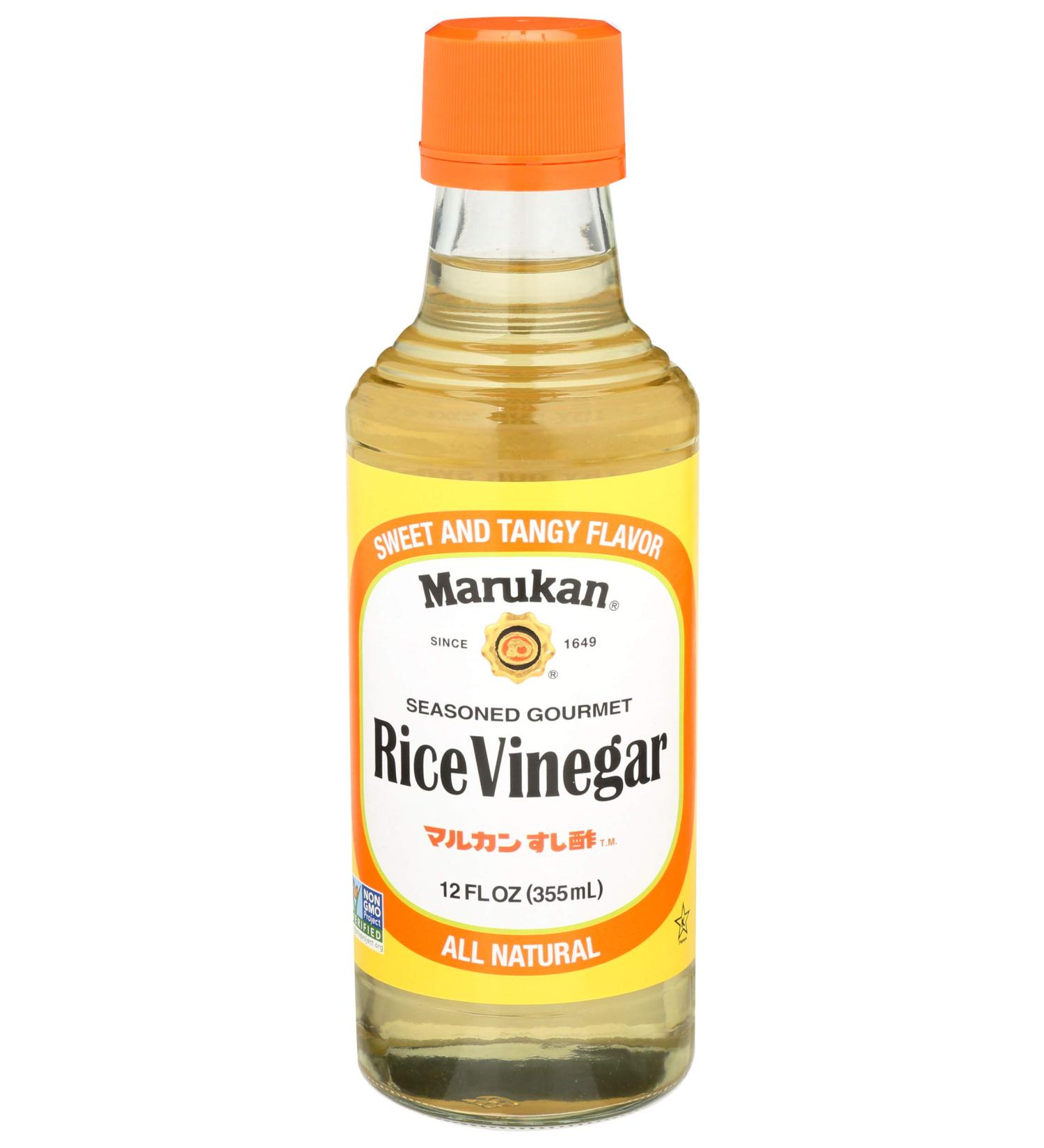 Marukan Seasoned Gourmet Rice Vinegar 12 fl oz - Authentic Japanese Flavor - Buy Online on GoSupps.com