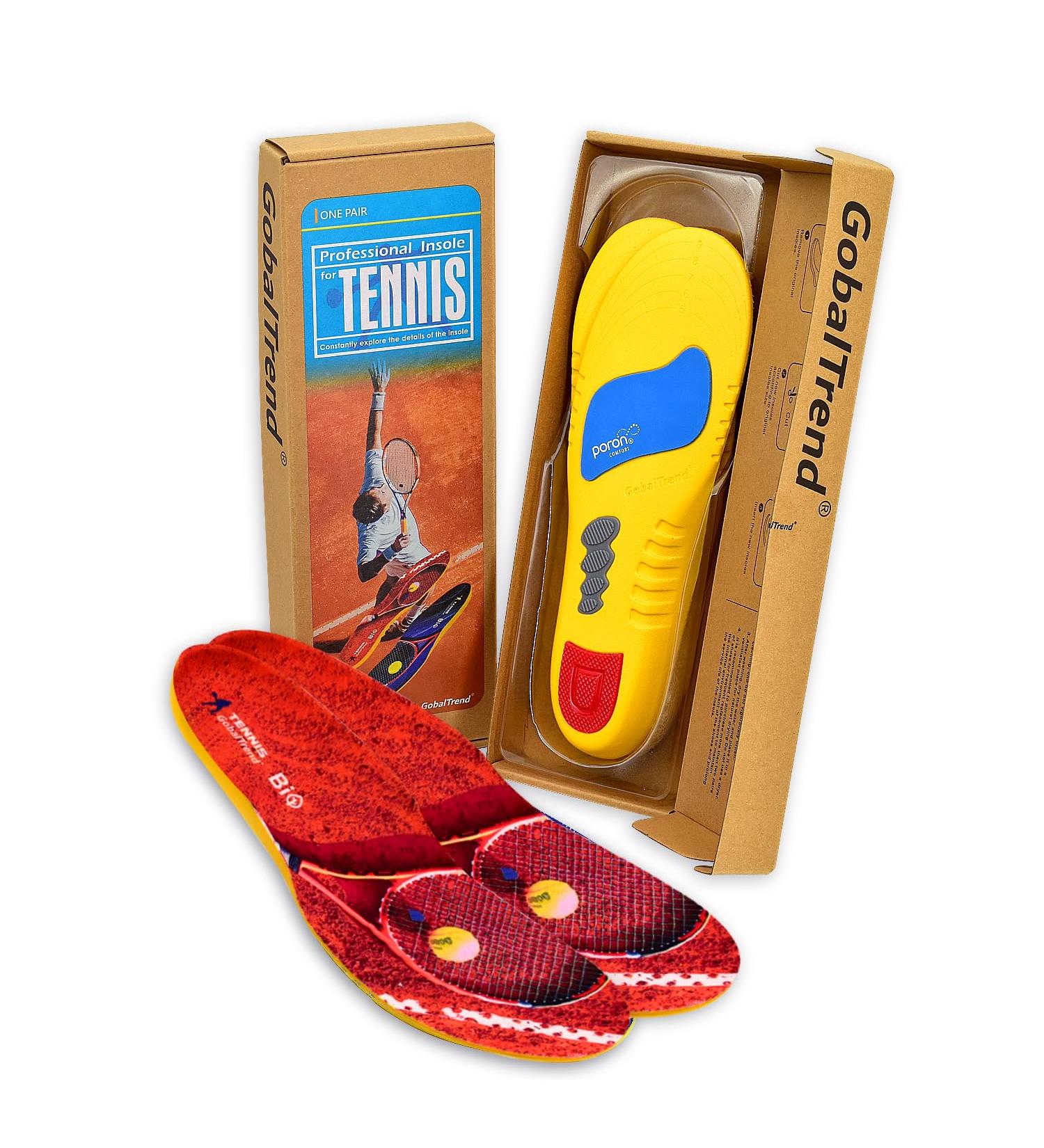 Buy Women's Tennis Shoe Inserts for Plantar Fasciitis - Orthotic Insoles & Arch Support - Metatarsalgia Relief (Sizes 5-10 - Buy Online on GoSupps.com