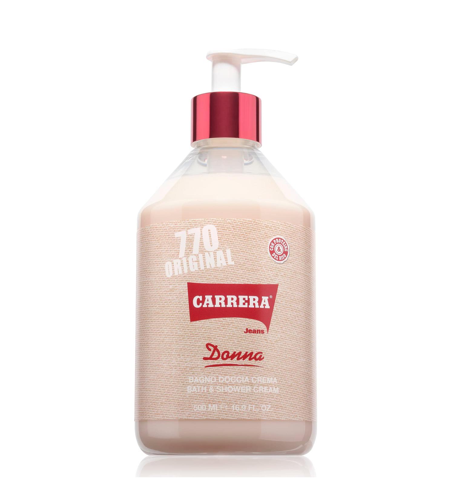Carrera Jeans 770 Original Bath & Shower Cream for Women - Silky Smooth Skin 16.9 Fl Oz - International Shipping Available - Buy Online on GoSupps.com