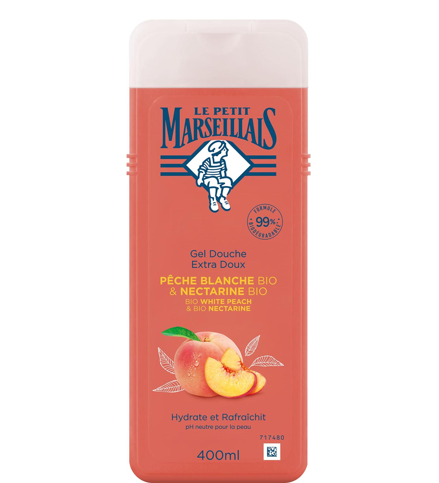 Marseillais Organic Shower Gel Peach 400 ml