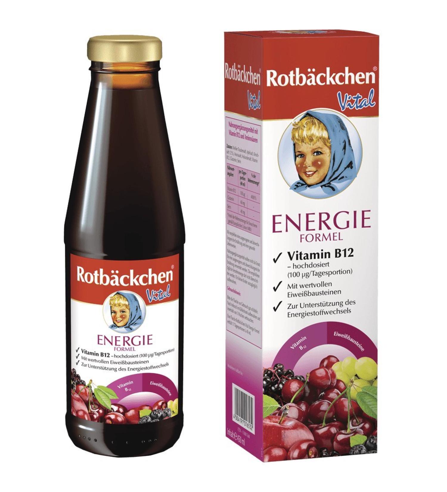 Rabenhorst Rabenhorst Rotb ckchen Vital Energy Juice Formula 450 ml