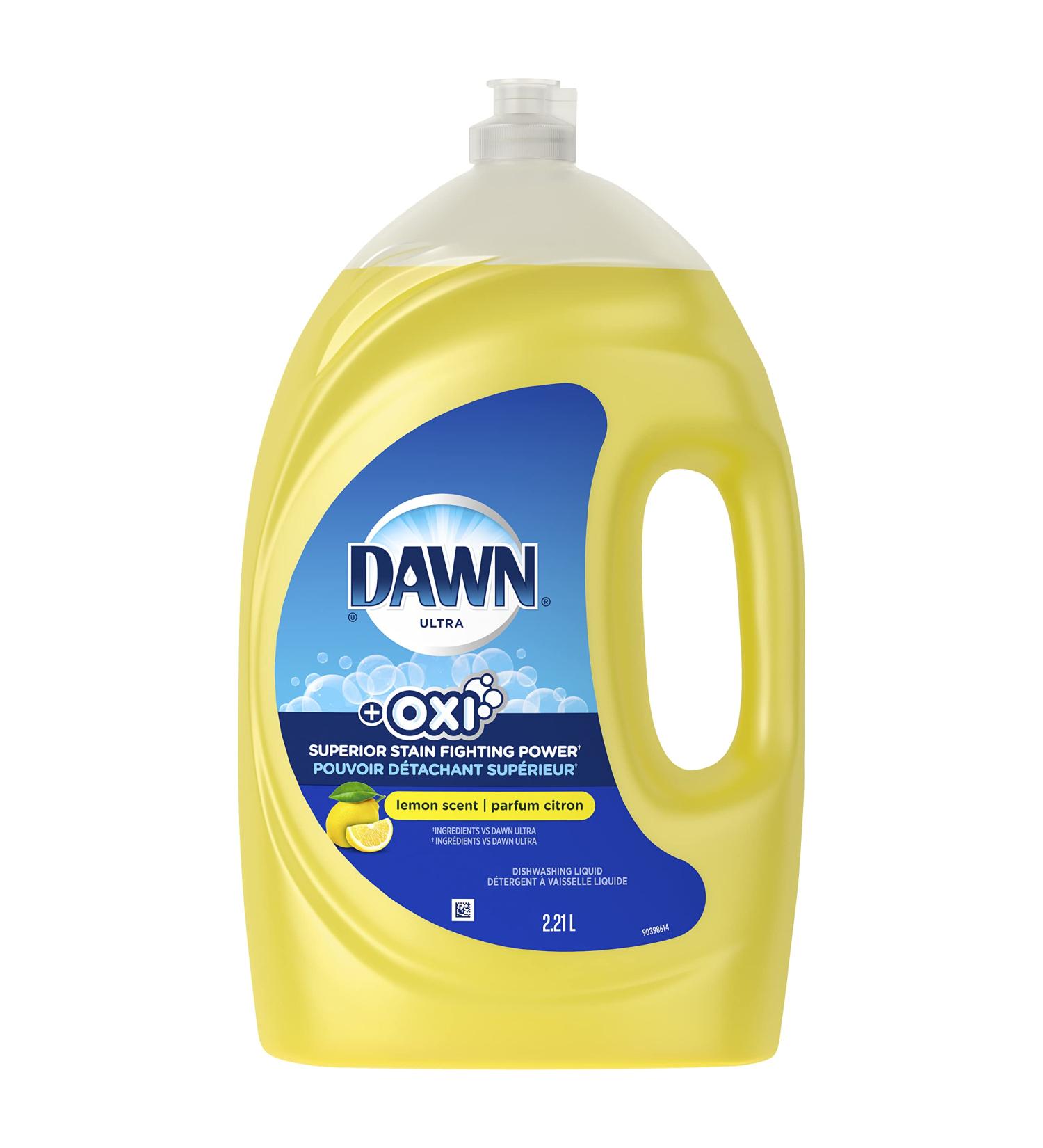 Dawn Ultra Oxi Dish Soap Dishwashing Liquid Lemon Scent 2.21 L Lemon 2.21 l (Pack of 1) - Buy Online on GoSupps.com