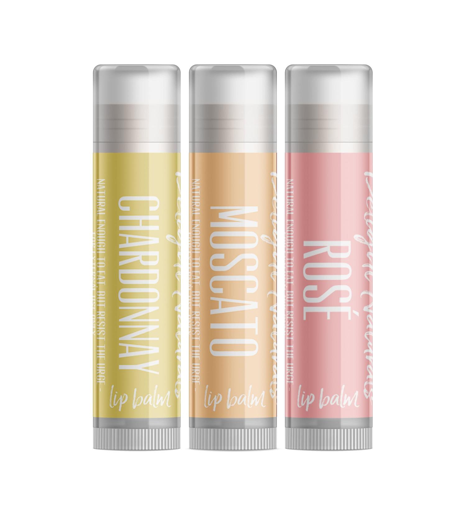 Buy White Wine Lip Balm Gift Set | Chardonnay Moscato Ros - Perfect for Gifting | International Shipping Available - Buy Online on GoSupps.com