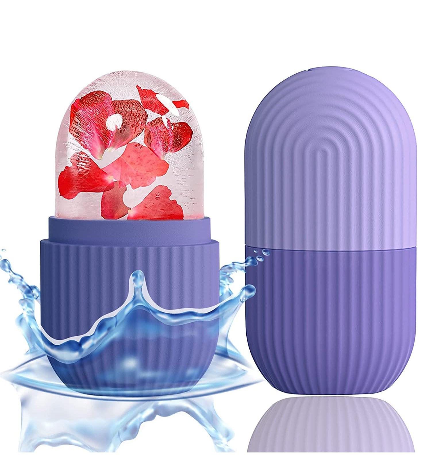 Ice Roller for Face | Reusable Facial Massager for Glow & Pore Tightening | Multi-Purpose Ice Treatment - Buy Online on GoSupps.com