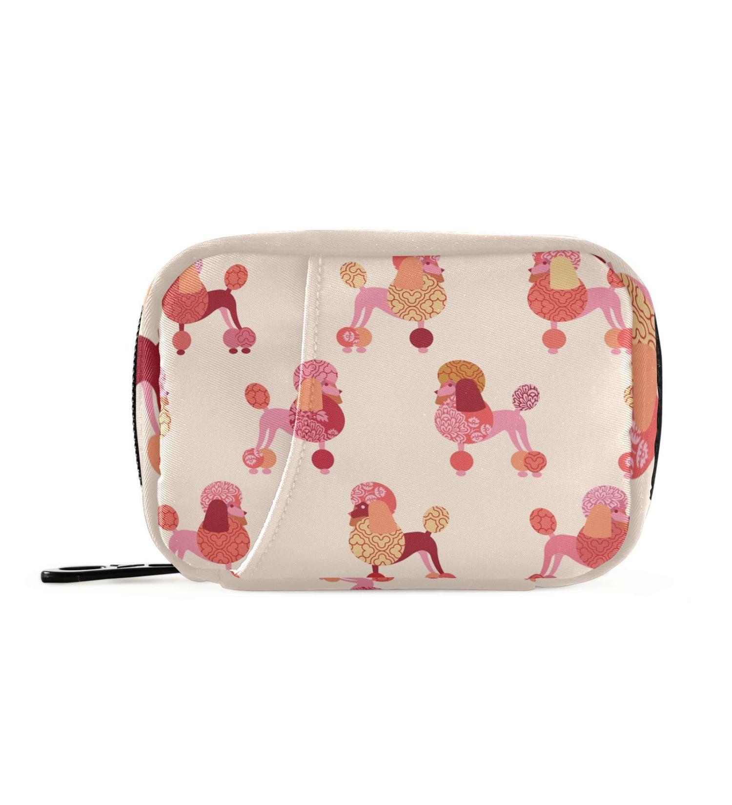 Travel Pill Organizer Bag for Dogs - Pill Box for Poodles | Vitamin Organizer with Zipper - Shop Now - Buy Online on GoSupps.com