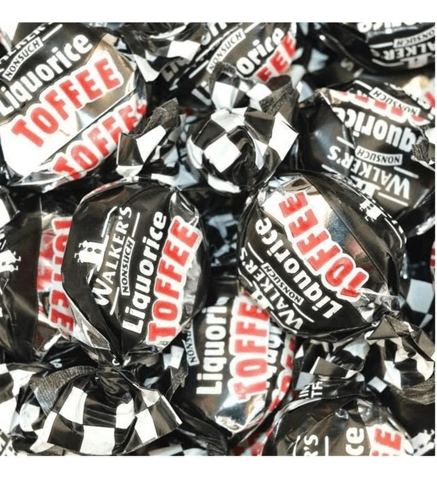 Walkers Liquorice Toffees 1 Kilo Bag