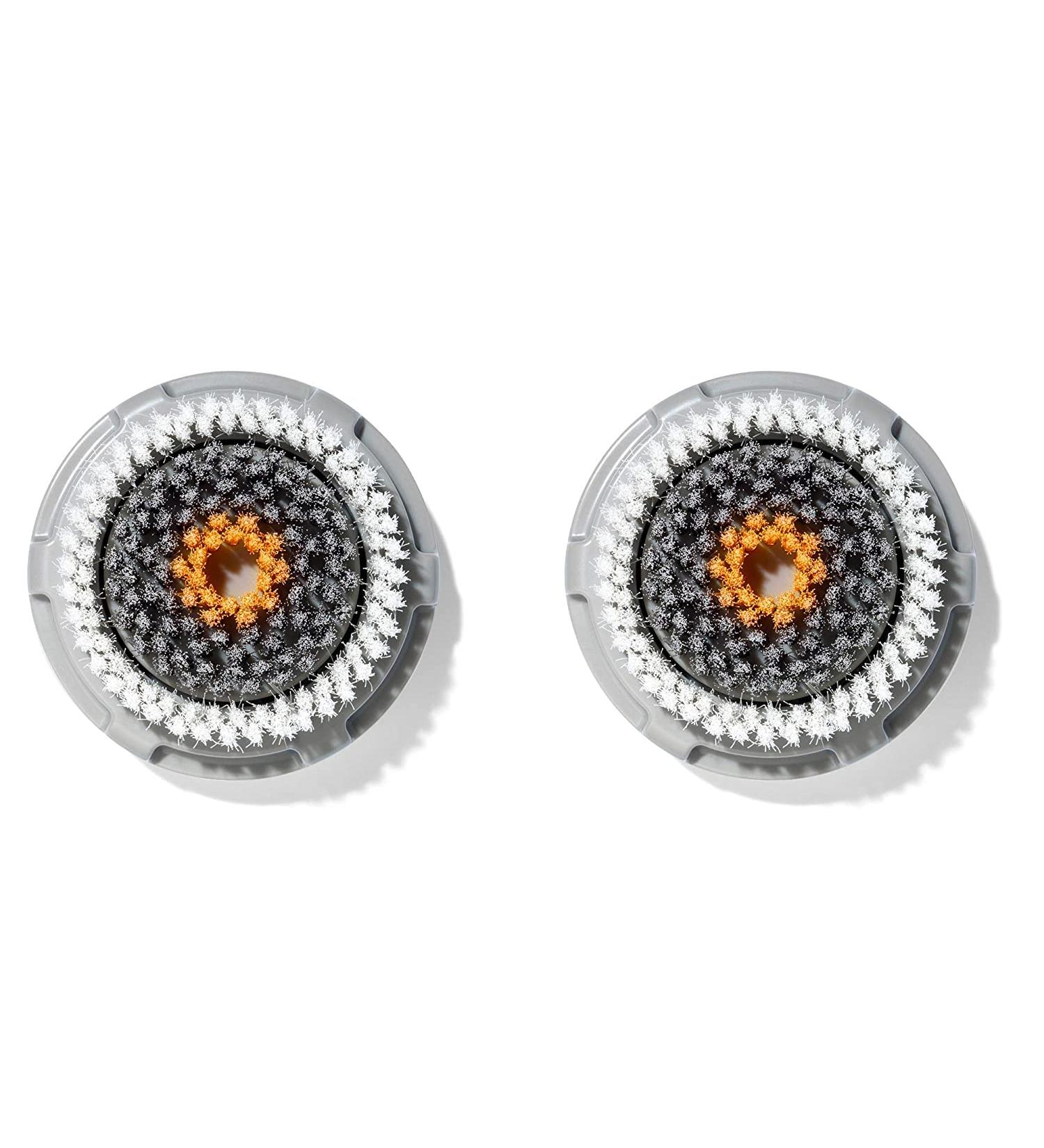 Clarisonic Men's Facial Cleansing Brush Head Replacement for Mia 1, Mia 2, Mia Fit - Compatible with Alpha Fit, Smart Profile, Uplift - 2 Count Pack - Buy Online on GoSupps.com