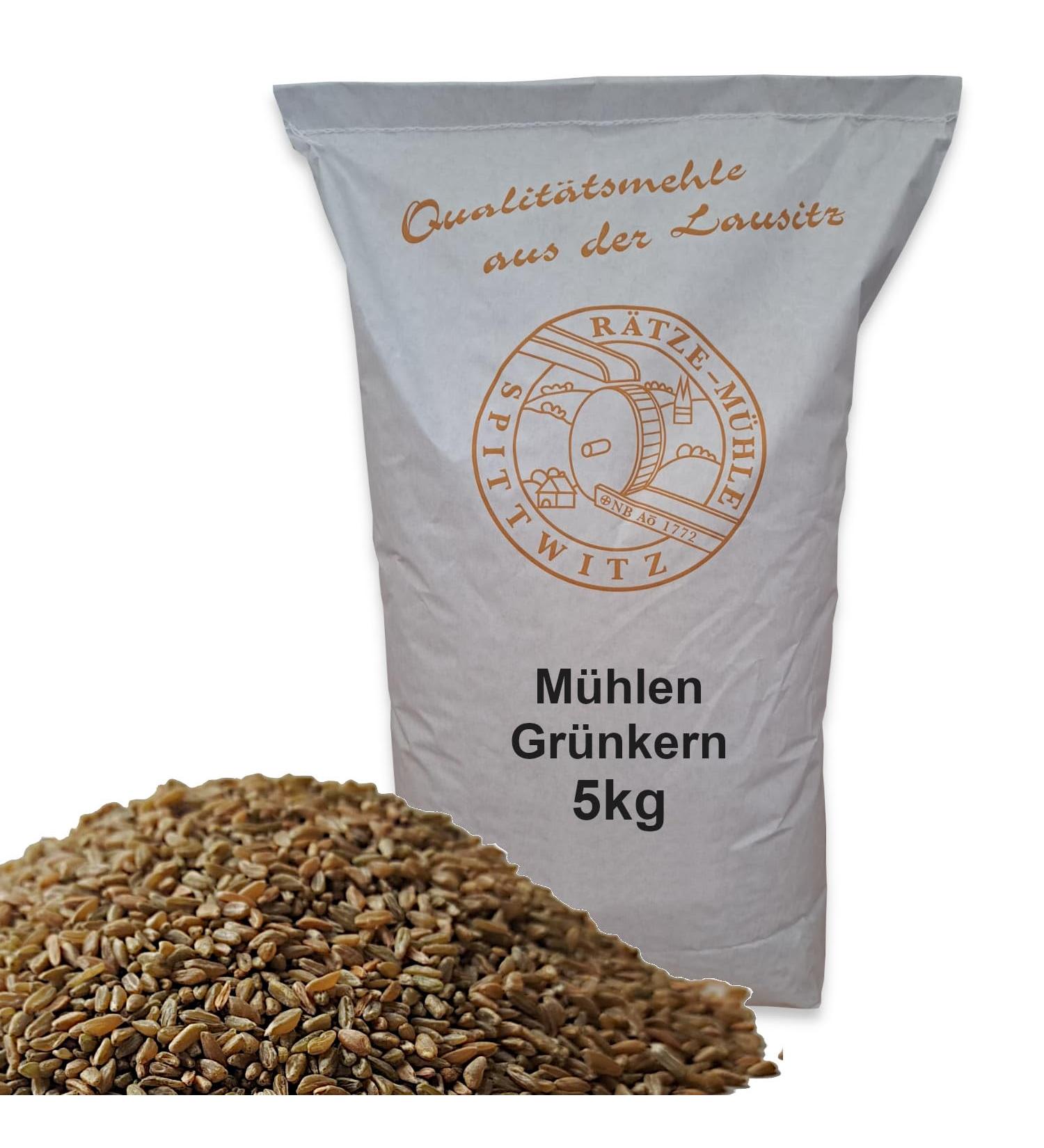 Buy Fresh Mills Green Spelt 5kg | Premium Whole Grain Green Spelt from R tze Mill - Organic & High Quality - Buy Online on GoSupps.com