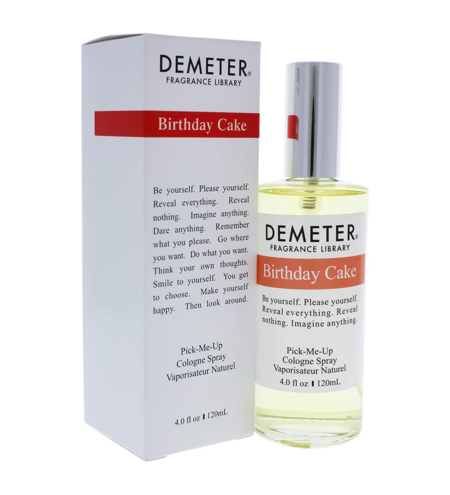Birthday Cake By Demeter For Women. Pick-me Up Cologne Spray 4.0 Oz 4 Fl Oz (Pack of 1) - Buy Online on GoSupps.com