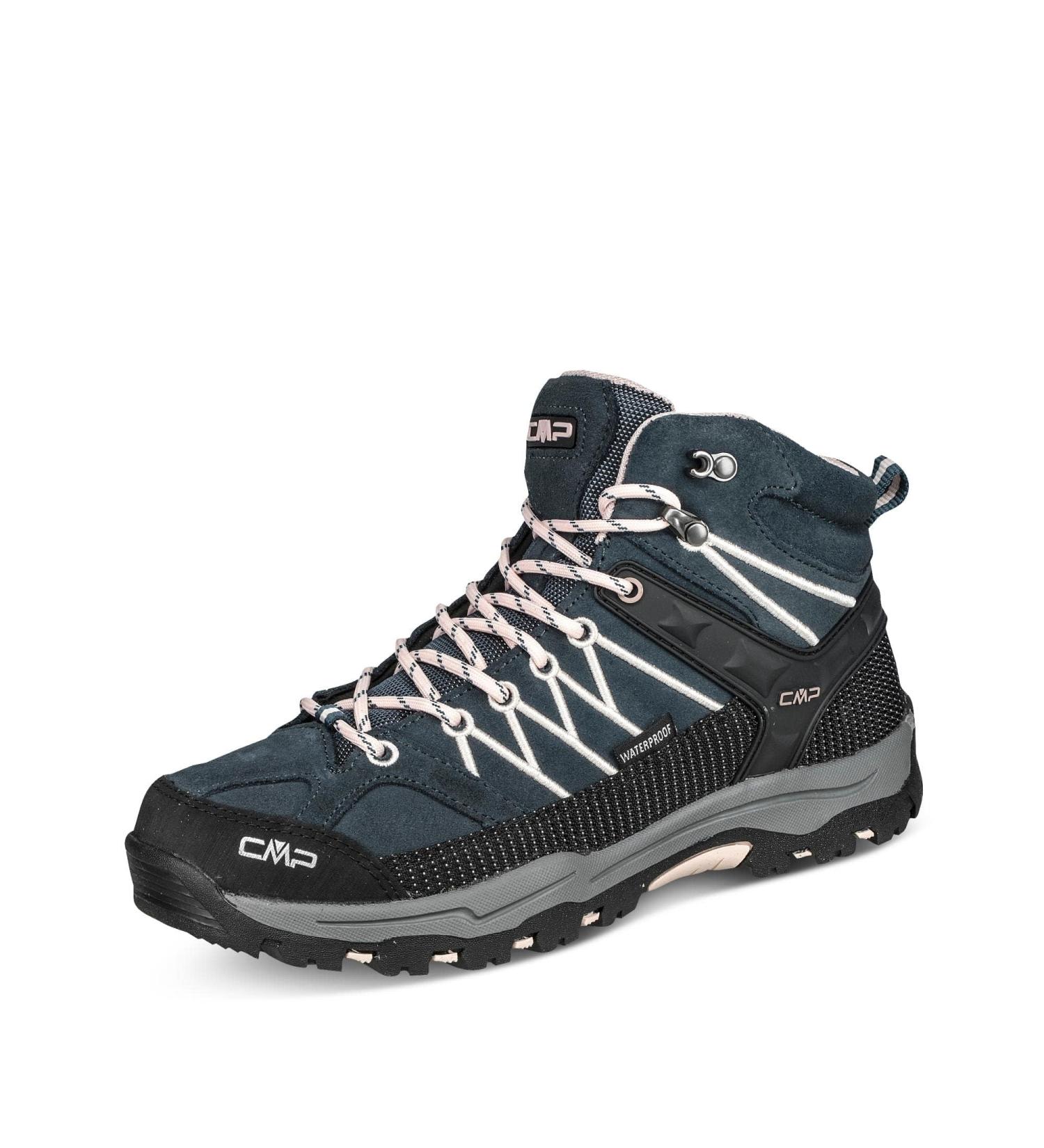 CMP Children's Rigel Mid Trekking Shoe WP - Asphalt-Rose 39 | Best for Outdoor Adventures - Shop Now! - Buy Online on GoSupps.com