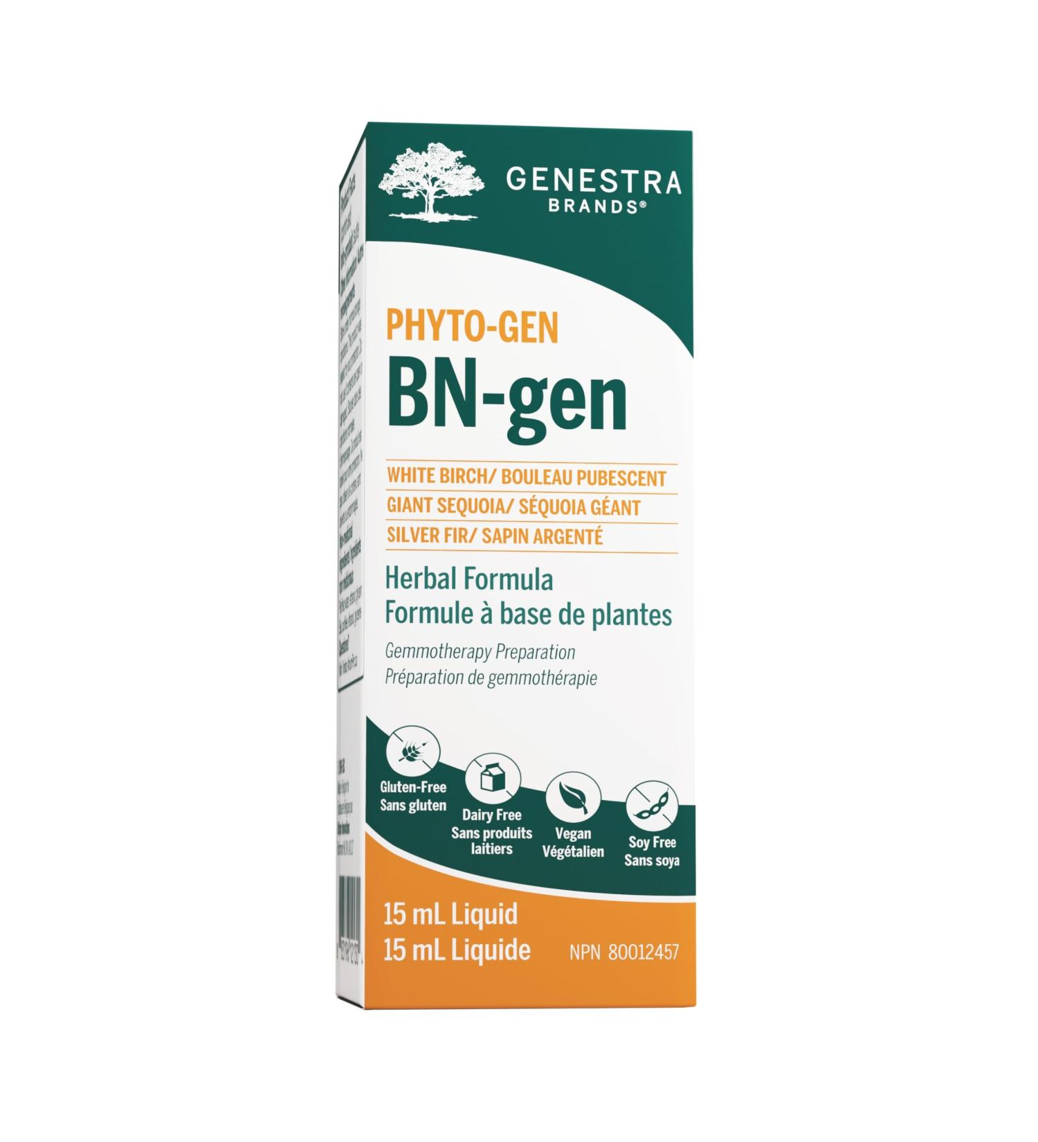 Genestra Brands - Bn-gen - White Birch Giant Sequoia and Silver Fir Herbal Supplement - 15 ml Liquid - Buy Online on GoSupps.com