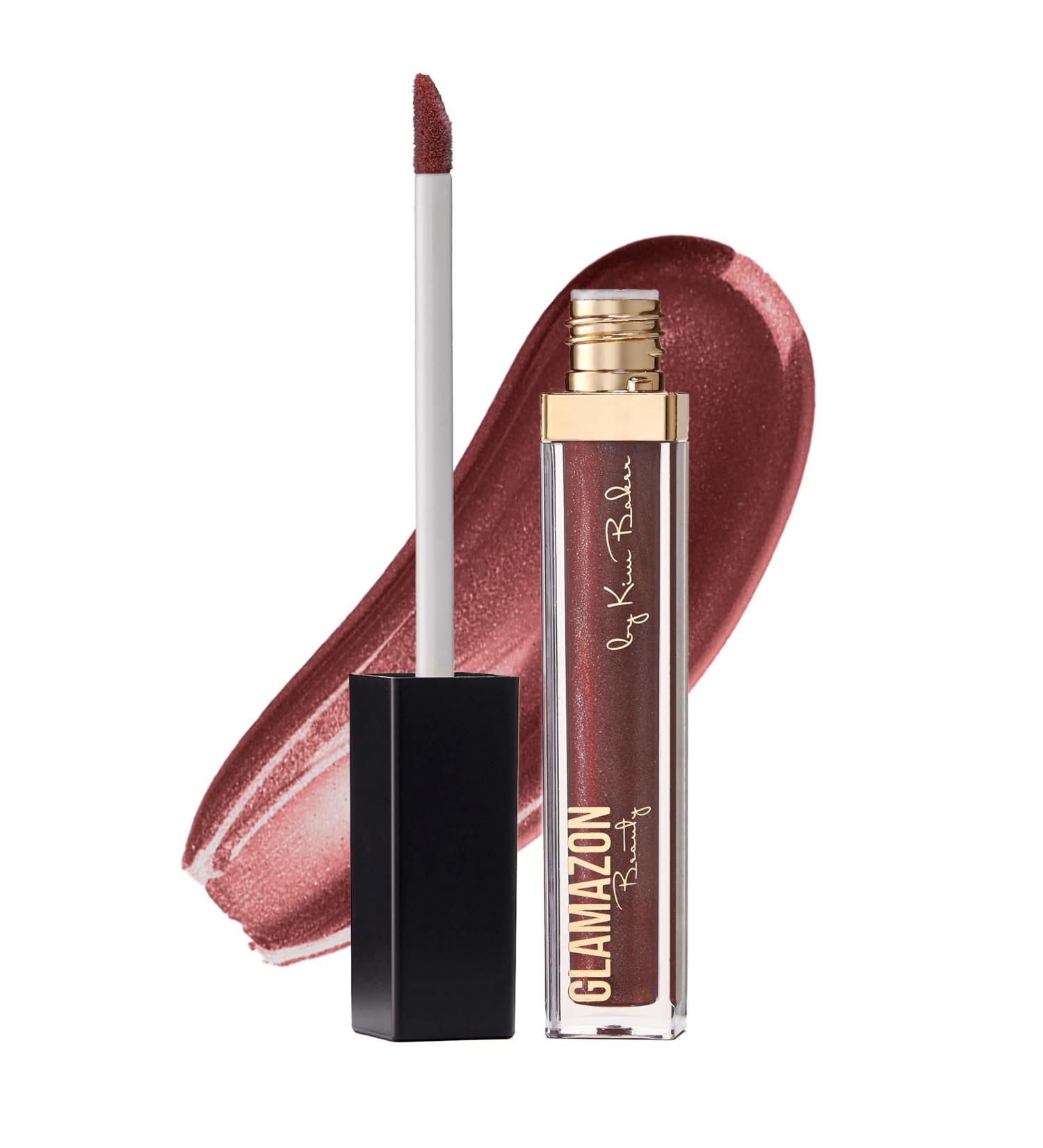Glamazon Hydrating Lip Gloss - Sinner | Instant Hydration & Shine | Non-Sticky International Shipping Available - Buy Online on GoSupps.com