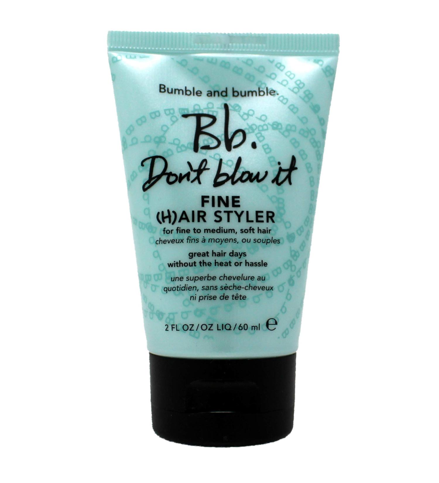 Bumble and Bumble Don't Blow It Hair Styler Fine 2 oz