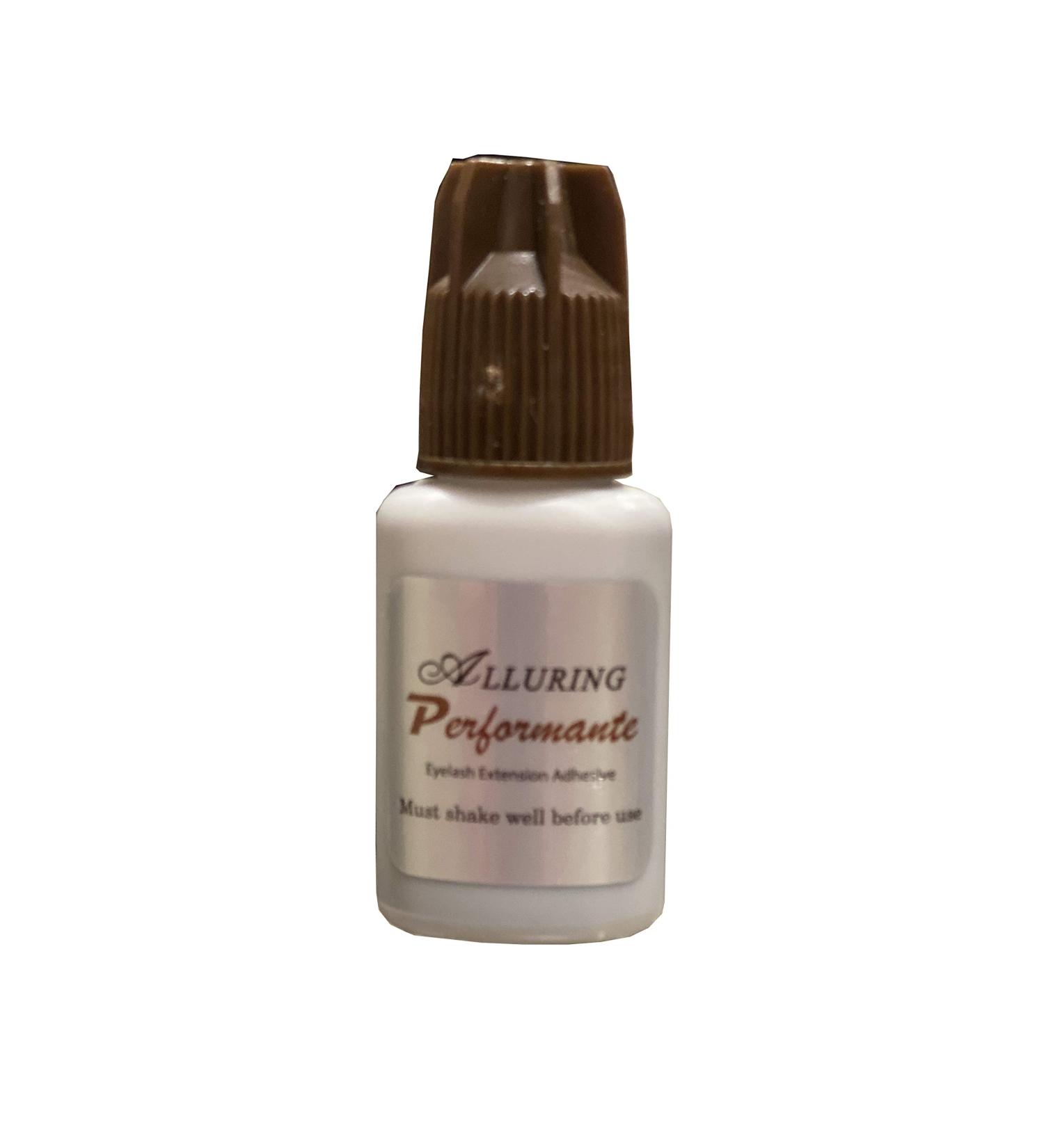 Alluring Performante Glue - Fast Drying Low Fumes Strong Glue for Eyelash Extensions (5ml)