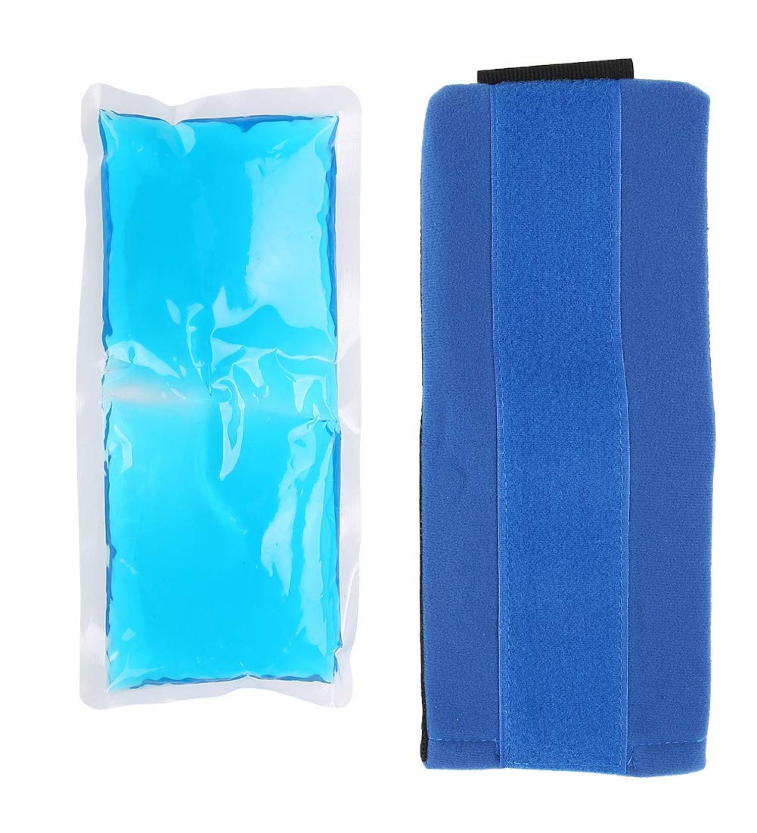Ice Pack Wrap Elastic Gel Wrap Hot and Cold for Sprain Elbow Head Neck Wrist Toothaches Knee Headaches Mild Arthritis - Buy Online on GoSupps.com