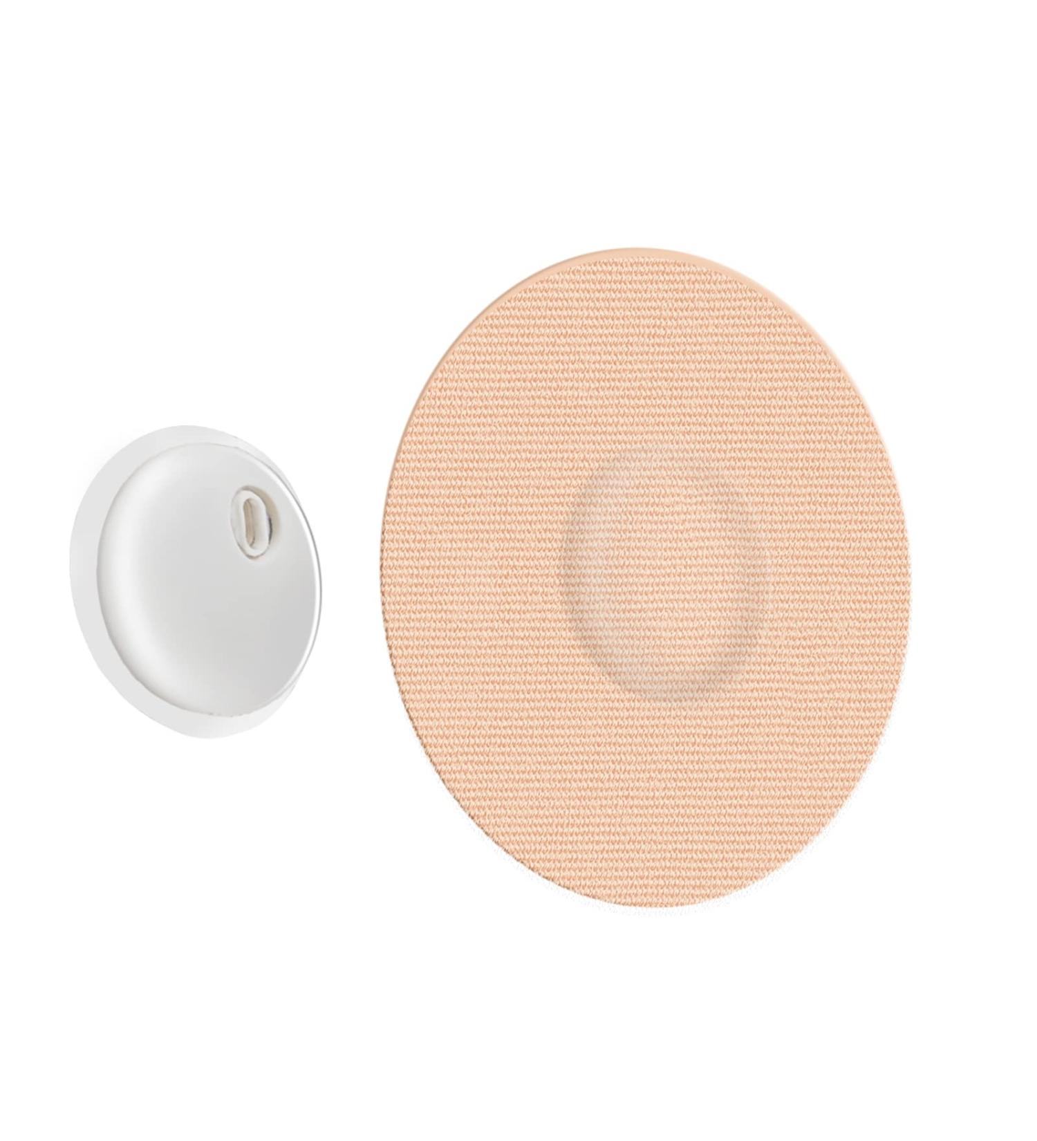 20Pack Libre 3 Sensor Covers - Waterproof Adhesive Patches for Swimming & Bathing - Skin-Friendly & Breathable - 20 Count Tan - Buy Online on GoSupps.com
