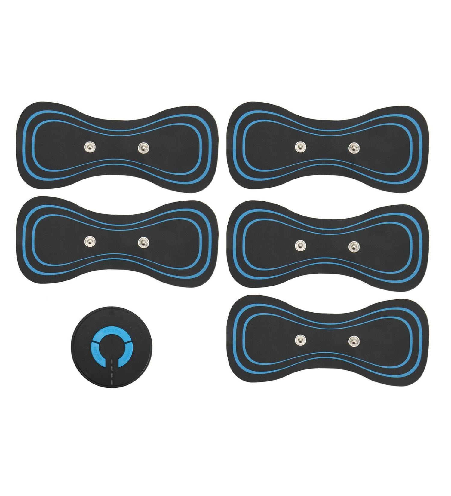 Cervical Spine Massage Plaster - Mini 6 Modes Portable EMS Pulse Massager for Shoulder Relief | International Shipping - Buy Online on GoSupps.com