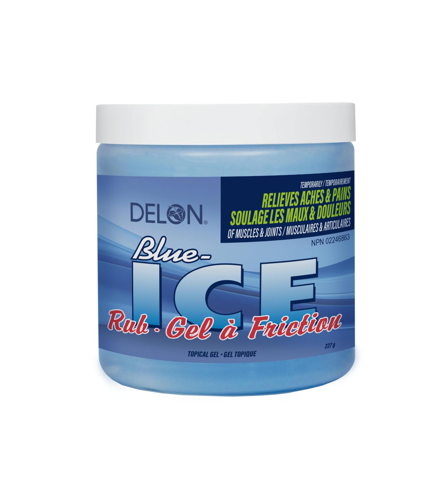DELON LABORATORIES Blue Ice Gel 8 Ounce
