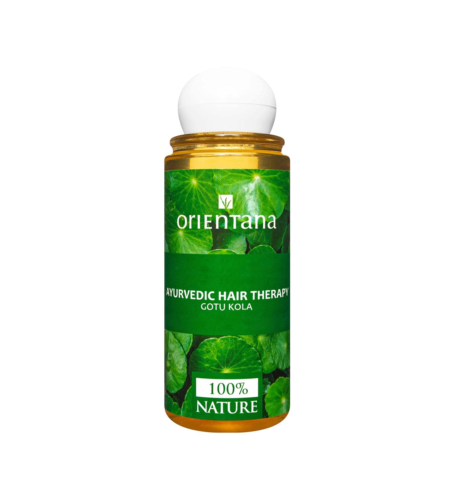 Orientana Ayurvedic Hair Therapy with Gotu Kola & Jasmine 105ml - Natural Vegan Hair Loss & Growth Treatment for Women | Anti Dandruff, Itch & Dry Hair Strengthener - Buy Online on GoSupps.com