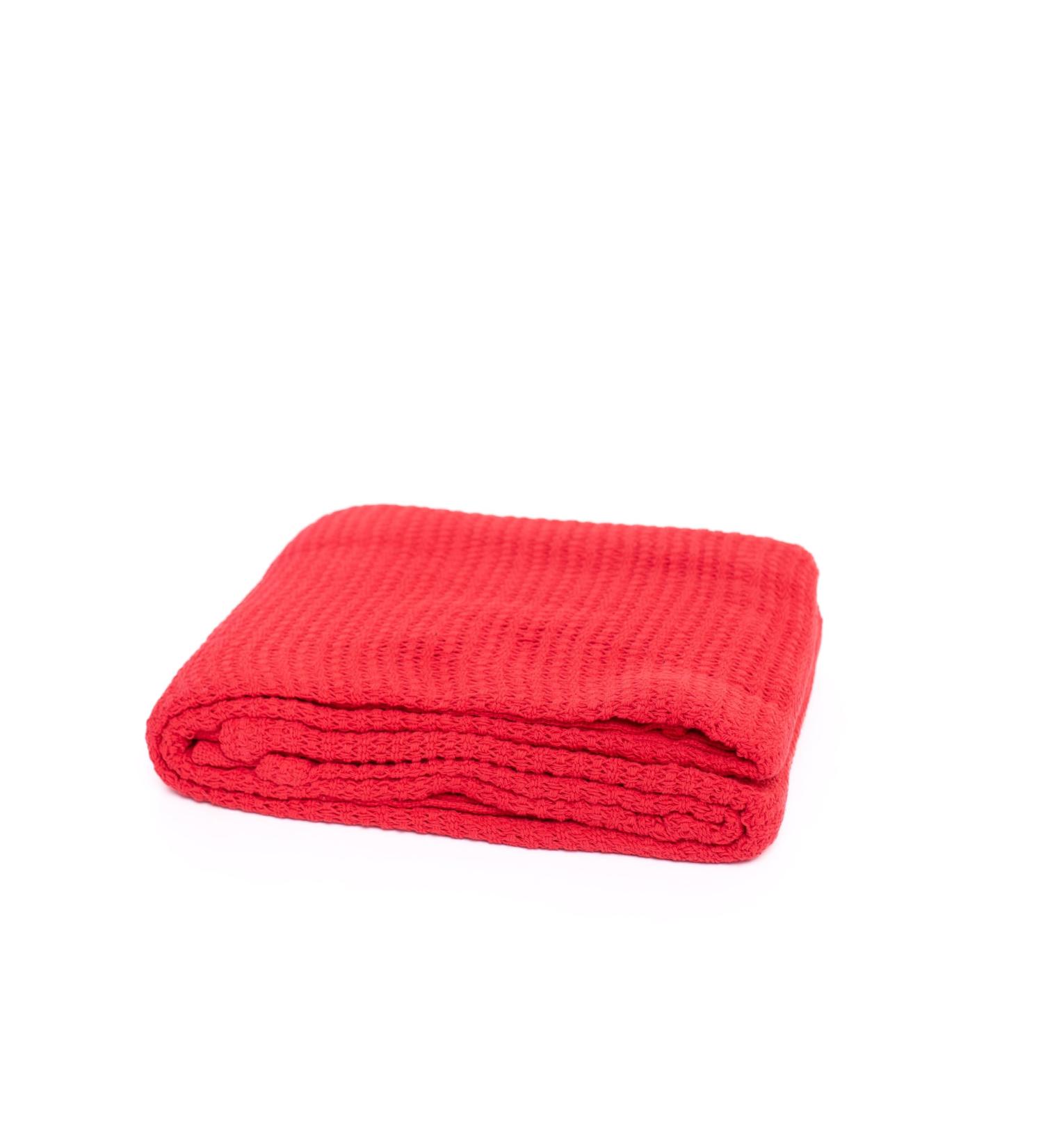 Blue Dot Stretcher Blanket - 152cm x 203cm - Red - Buy Online on GoSupps.com