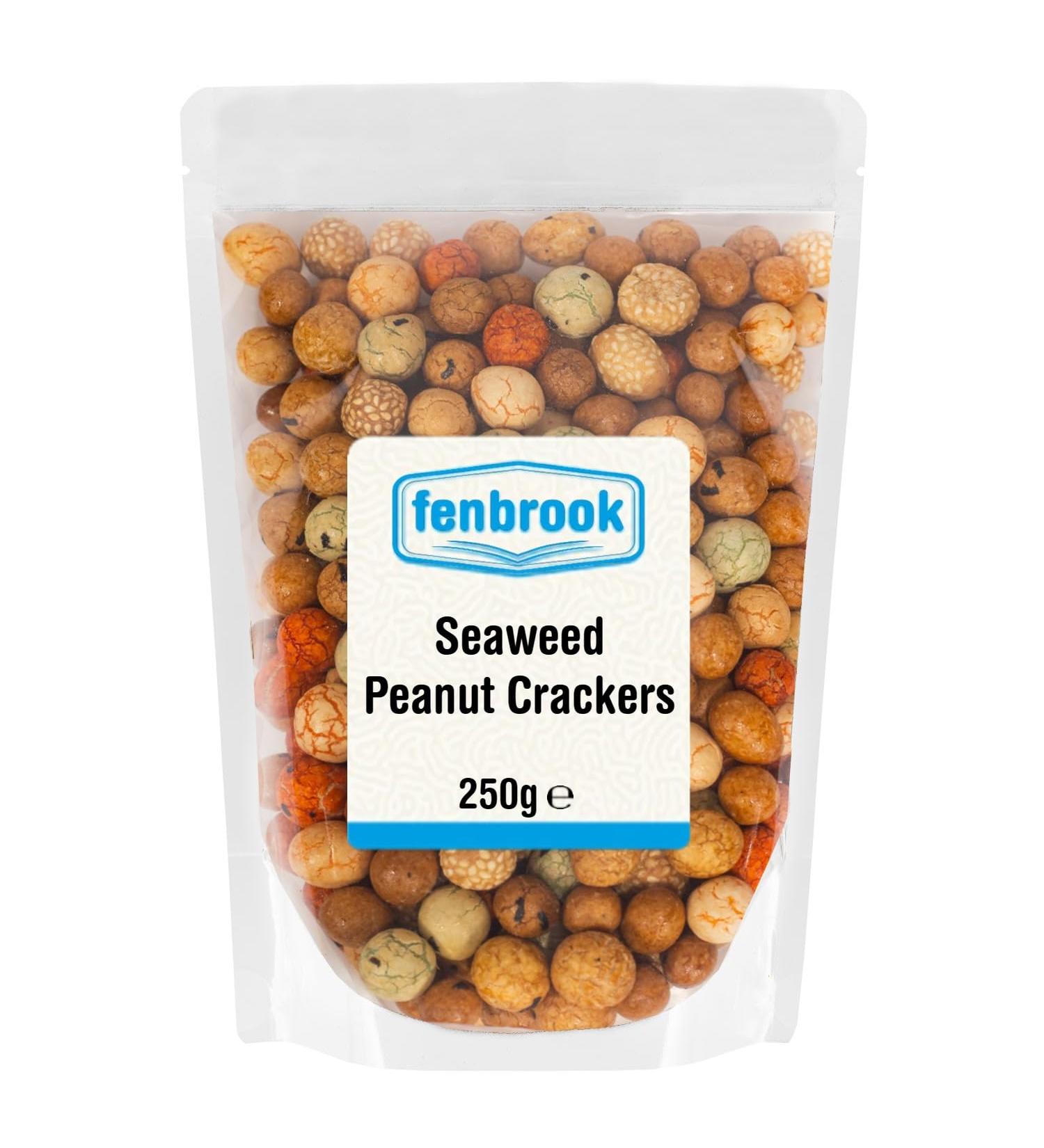 Seaweed Peanut Crackers 250g by Fenbrook