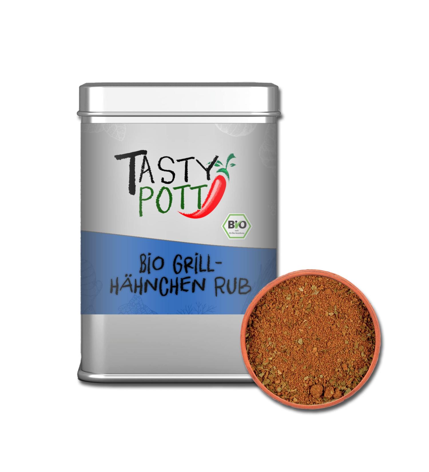 Jeske Sports Supplies Tasty Pott Seasoning Mixes 1 spices herbs herbs spice powder organic grill chicken rub 100 g - Buy Online on GoSupps.com