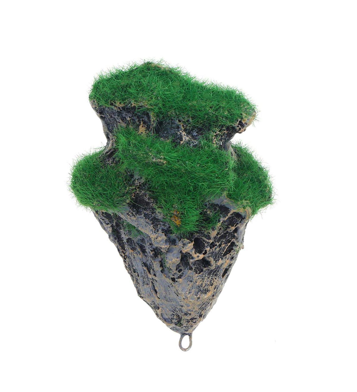 Buy PopetPop Combat Fish Aquarium Decoration - Artificial Stone Skirt Ornament - Size S Bimsstein Flying Rock for Natural Aquascaping - Buy Online on GoSupps.com