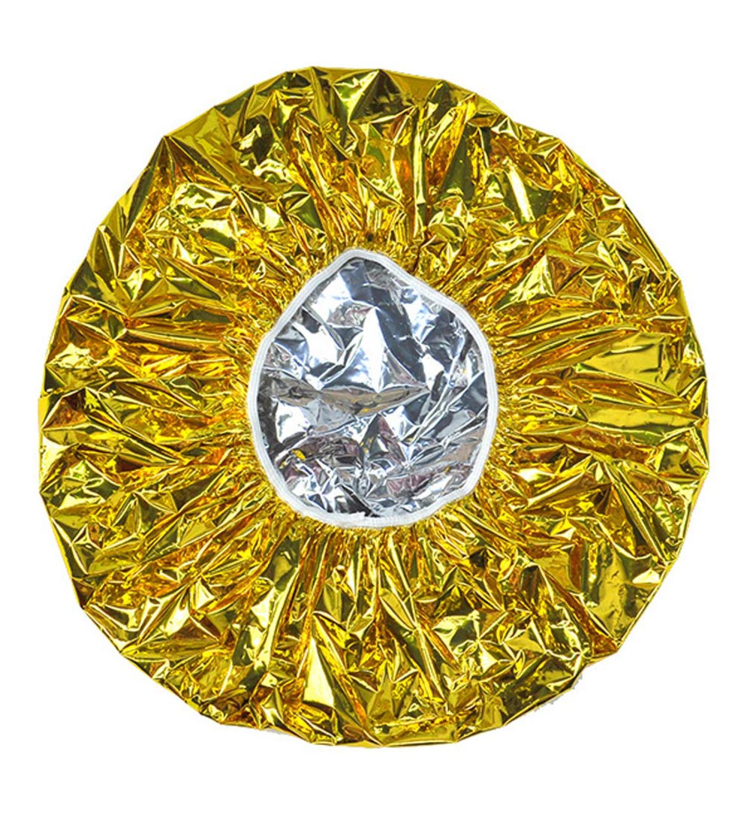 6 Pcs Aluminum Foil Deep Conditioning Hair Caps - Ideal for Hair Coloring, Dyeing, and Treatments at Home or Salon - Buy Online on GoSupps.com