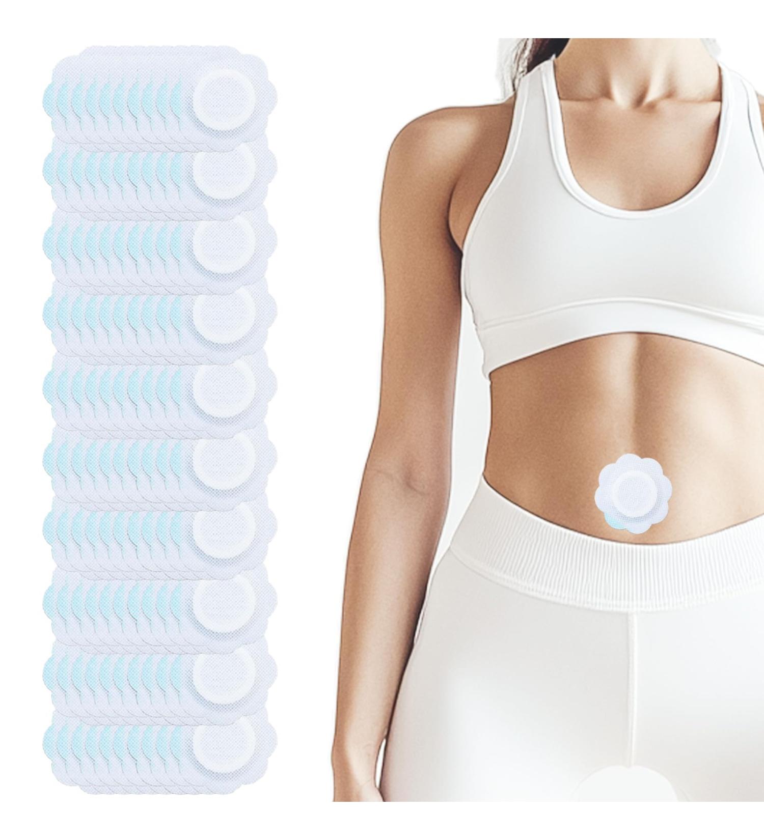 Lot de 100 patchs autocollants jetables d'huile de ricin pour nombril tissu hydroenchev tr tr s absorbant pas de lavage facile utiliser - Buy Online on GoSupps.com