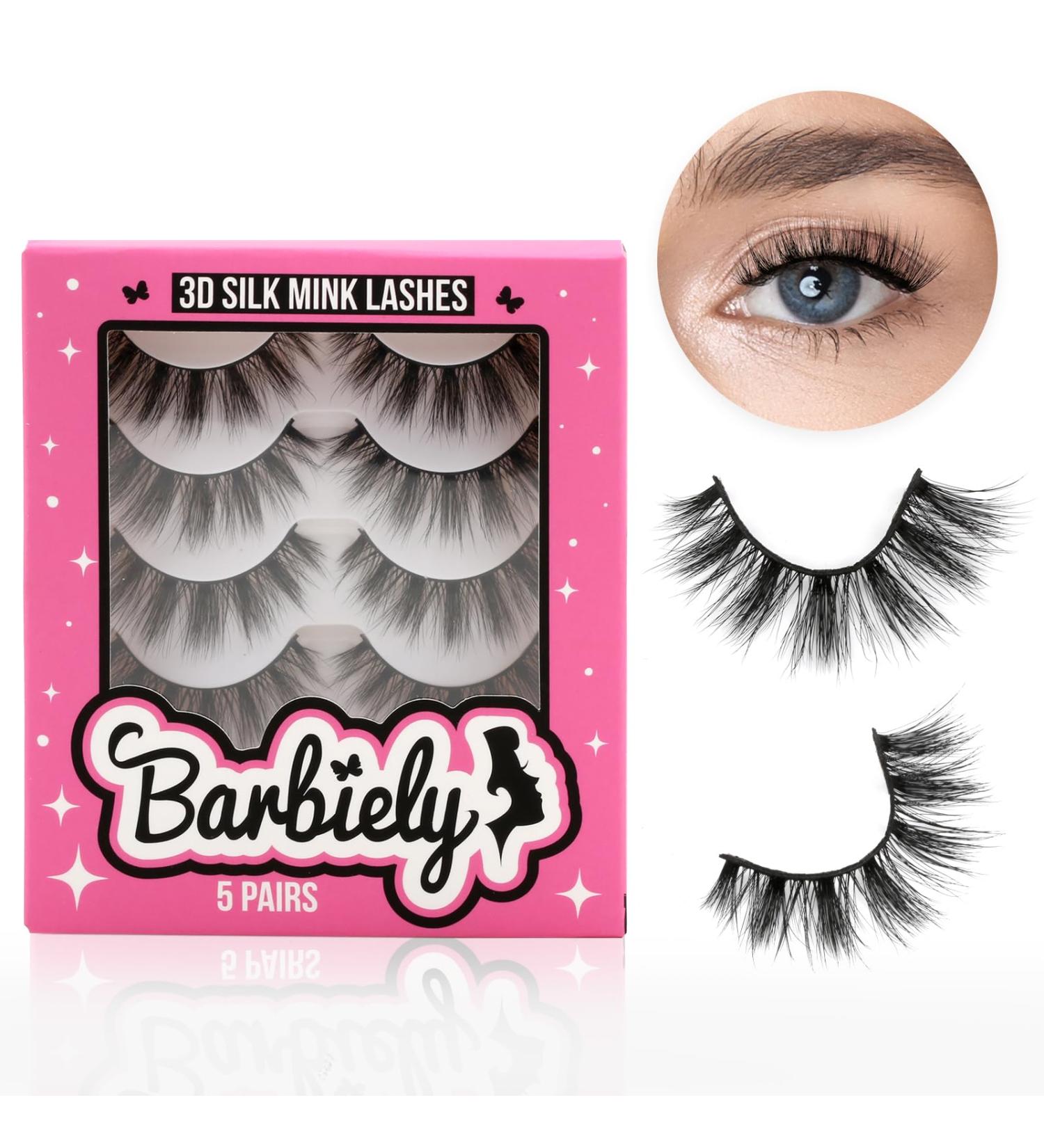 Buy Premium Synthetic Lashes | Natural Look Vegan Silk Mink False Eyelashes SD05 | International Shipping Available - Buy Online on GoSupps.com