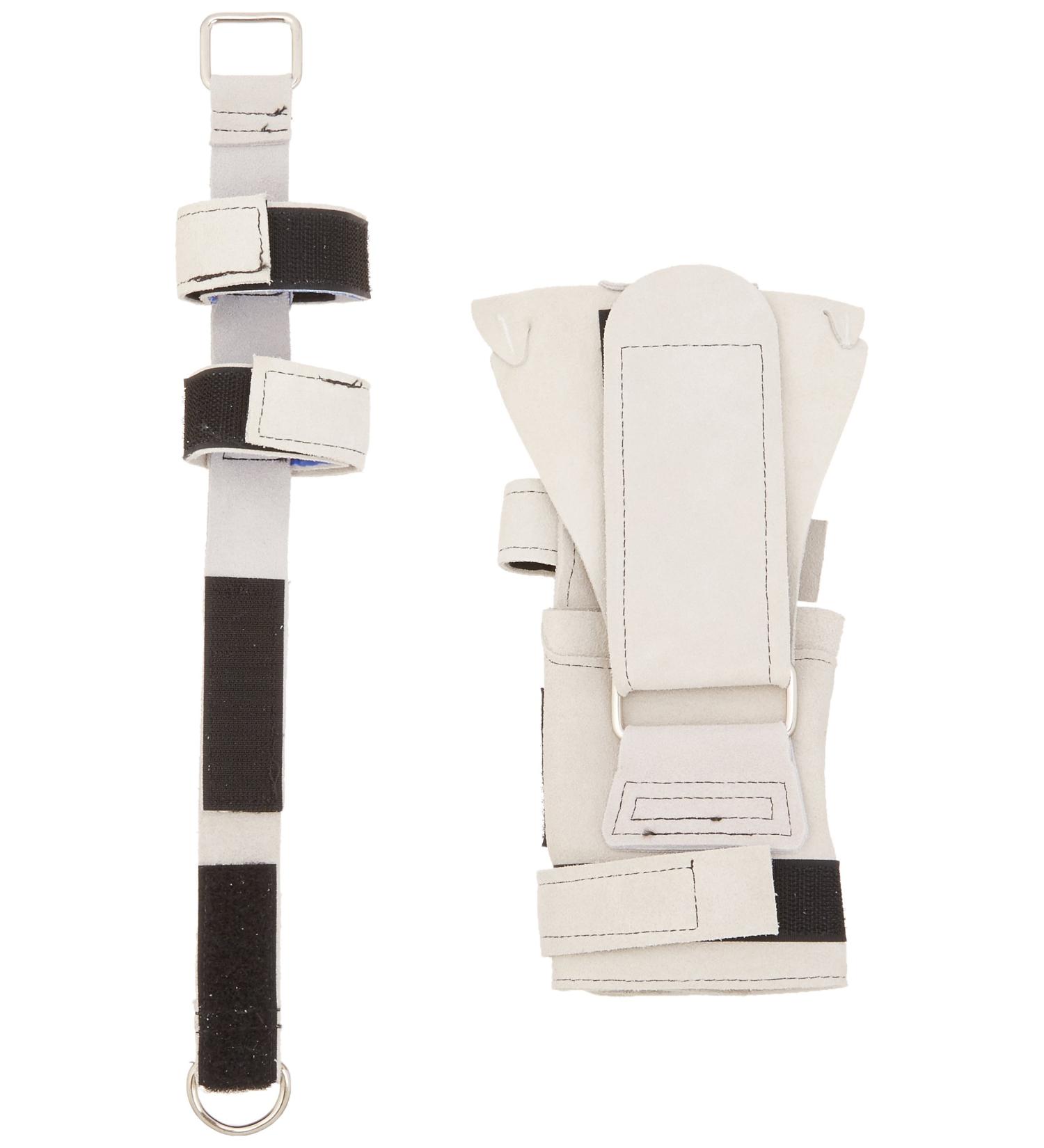 Sammons Preston Grasping Cuff With Wrist Support Best Support for Good Grip Around a Racket Paddle Bat Comfortable Suede Cuff for Limited Hand Function or Weak Grip Fits Right or Left Hand