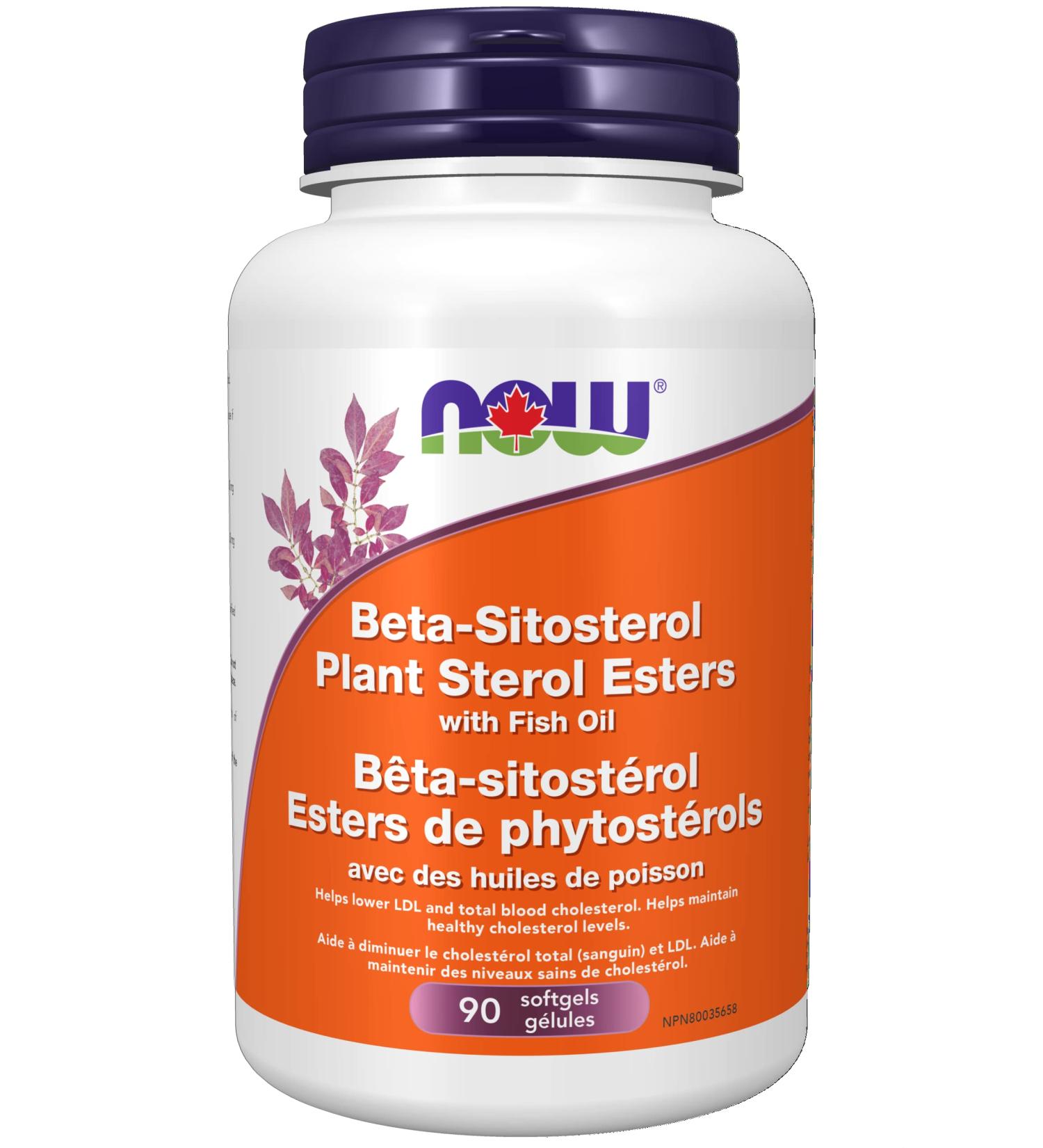 Now Foods BetaSitosterol w/FishOil 90gel - Buy Online on GoSupps.com