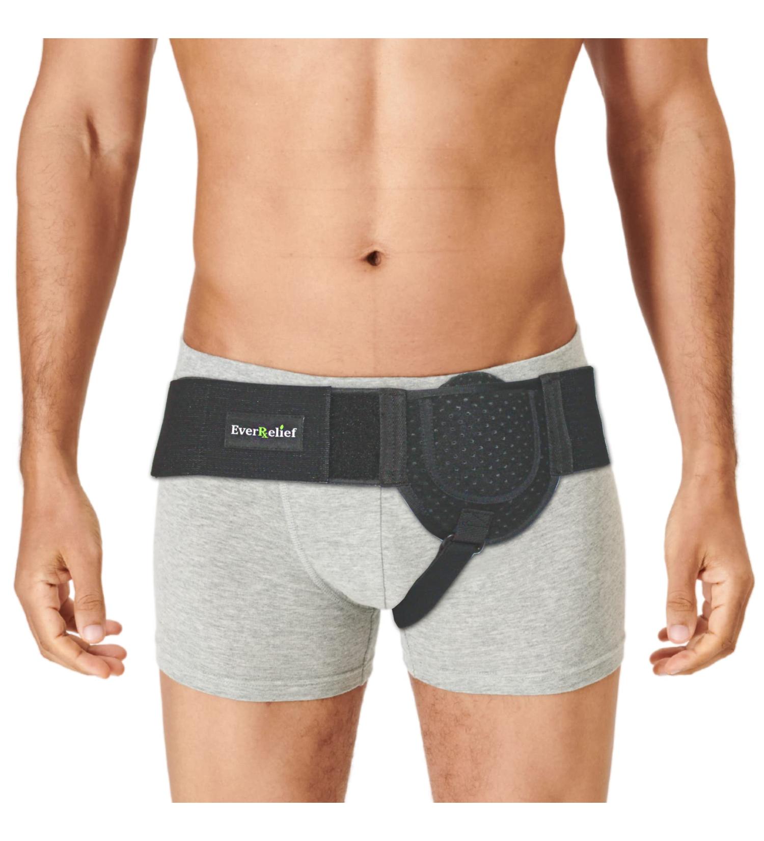 Buy Adjustable Hernia Belts for Men | Left/Right Side Support | Pre/Post Surgery Relief | XL Sizes Available - Buy Online on GoSupps.com