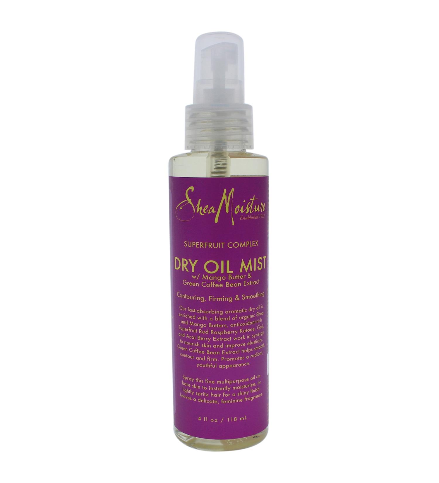 Shea Moisture Superfruit Complex Firm & Contour Dry Oil Mist by for Unisex - 4 oz Oil Mist