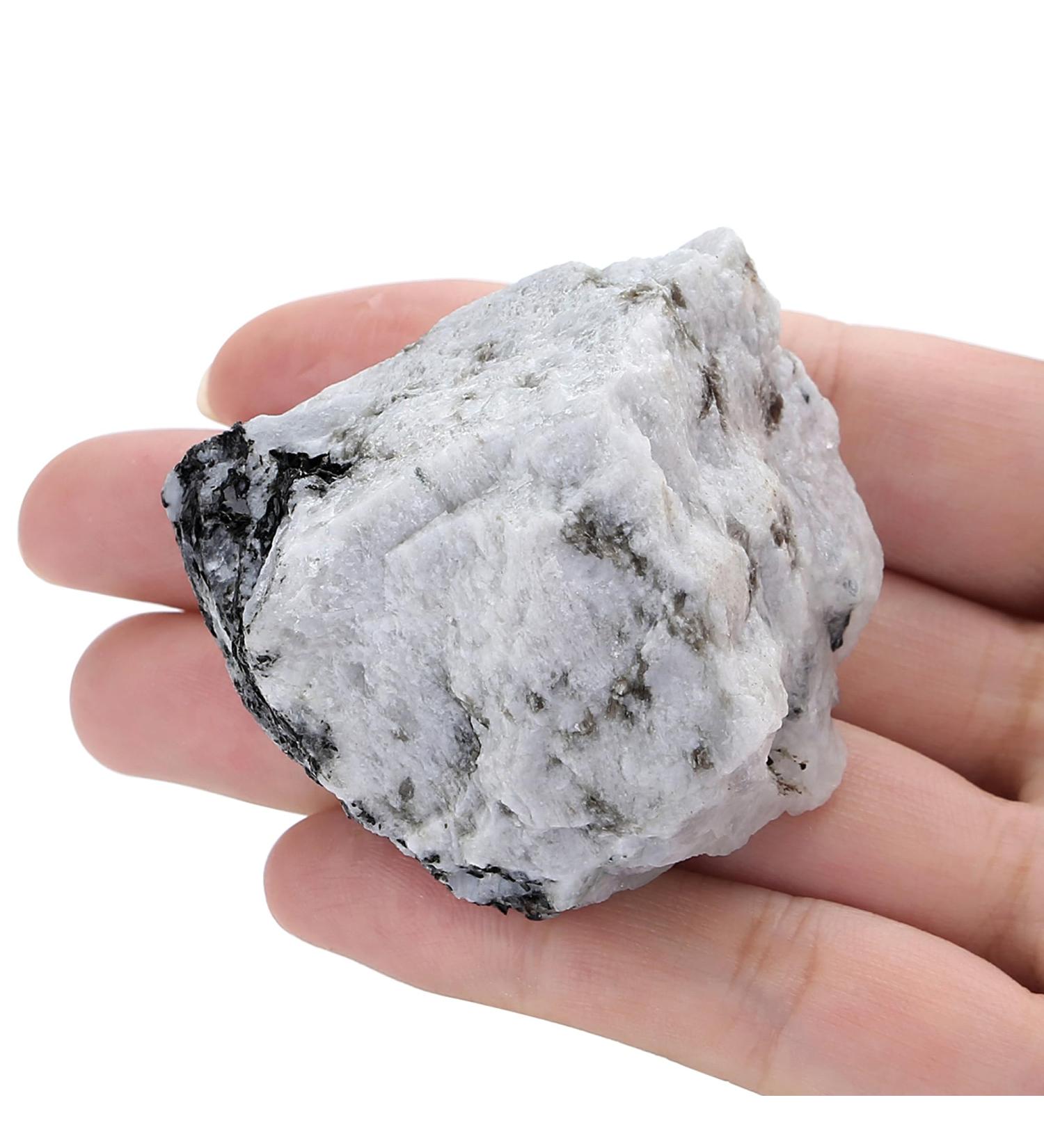 Buy XIANNVXI Moonstone Raw Crystals 1.8-2.2 | Natural Healing Stones for Decor & Gifts | Large Rough Crystal Rocks | International Shipping Available - Buy Online on GoSupps.com