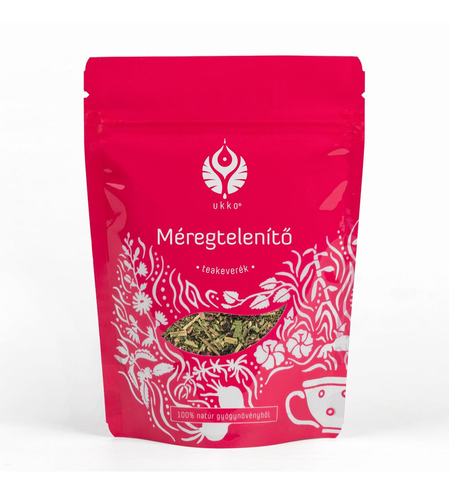 Ukko Detox Tea Program | Deep Body Cleaning & Detox Tea Blend with Vitamins | 140g | Made in EU - Shop Now! - Buy Online on GoSupps.com