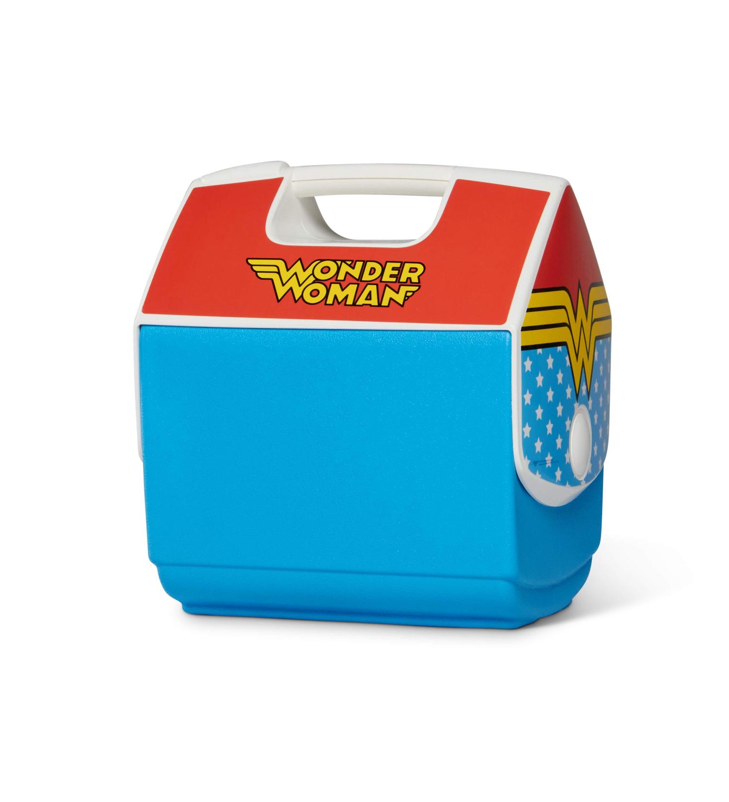Igloo Limited Edition Wonder Woman 7 Qt Comic Superhero Decorated Playmate Lunch Box Cooler - Buy Online on GoSupps.com