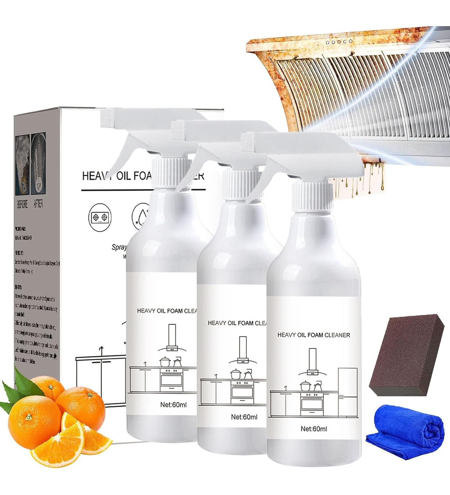 Splash Foam Spray Sprayfoam Spray Oven Cleaner 60ml (3pcs) - Buy Online on GoSupps.com