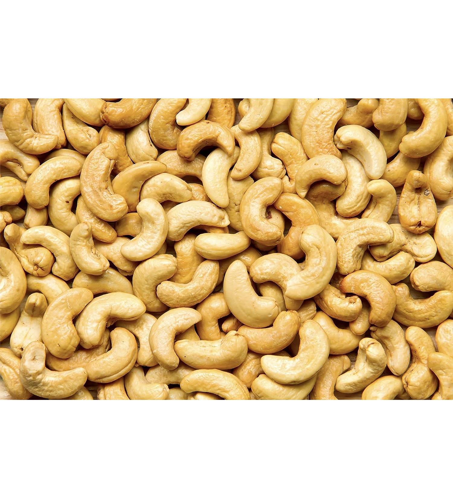 Buy 1 kg Roasted Unsalted Cashew Nuts - 100% Natural Vegan & Vegetarian-Friendly | Dorimed - Buy Online on GoSupps.com