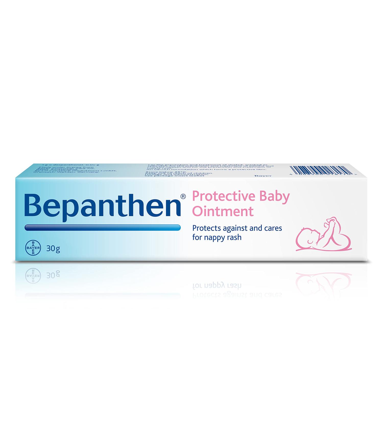 Bepanthol Baby Nappy Diaper Care Ointment 30g - Soothing Relief for Diaper Rash | Fast International Shipping - Buy Online on GoSupps.com