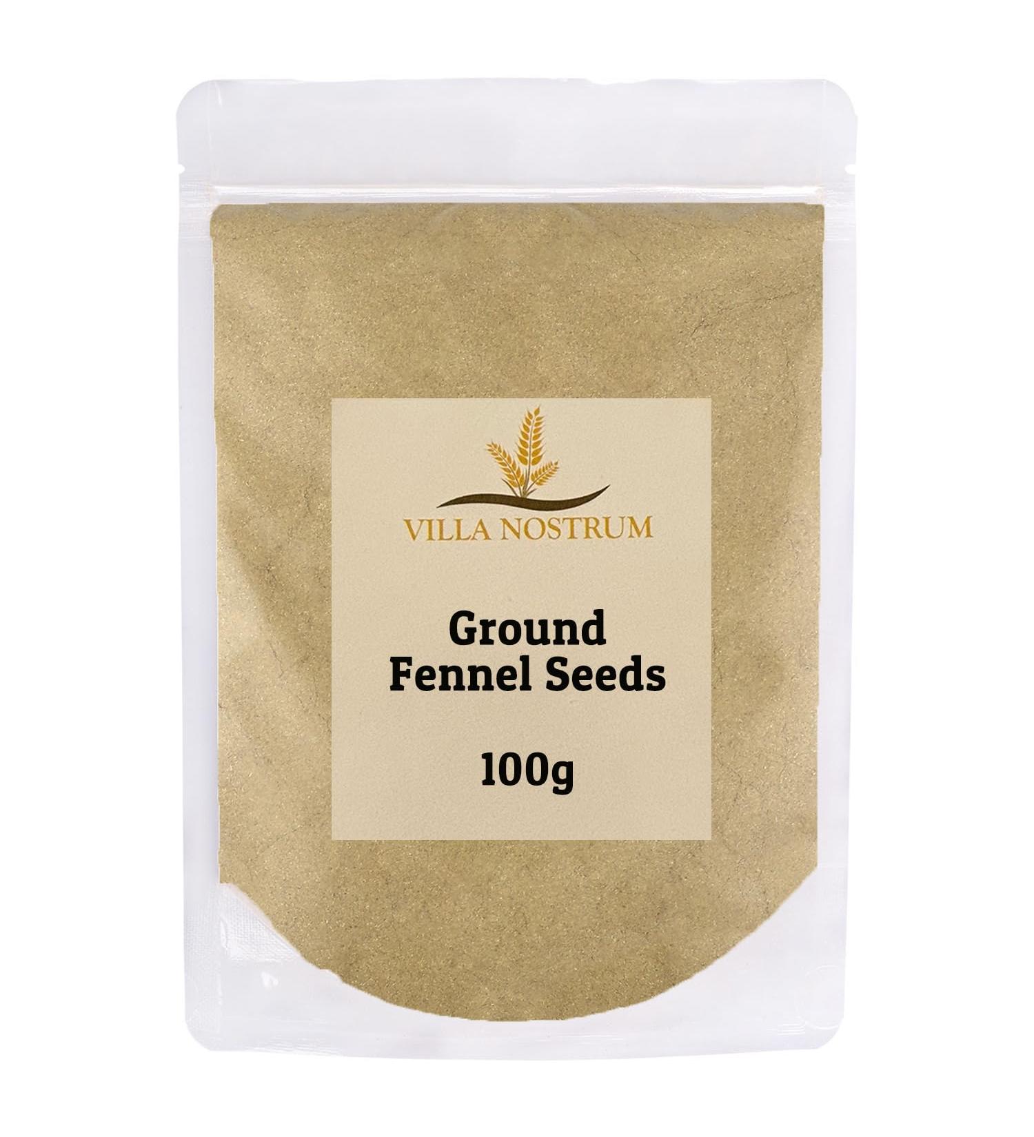 Ground Fennel Seeds 100g by Villa Nostrum