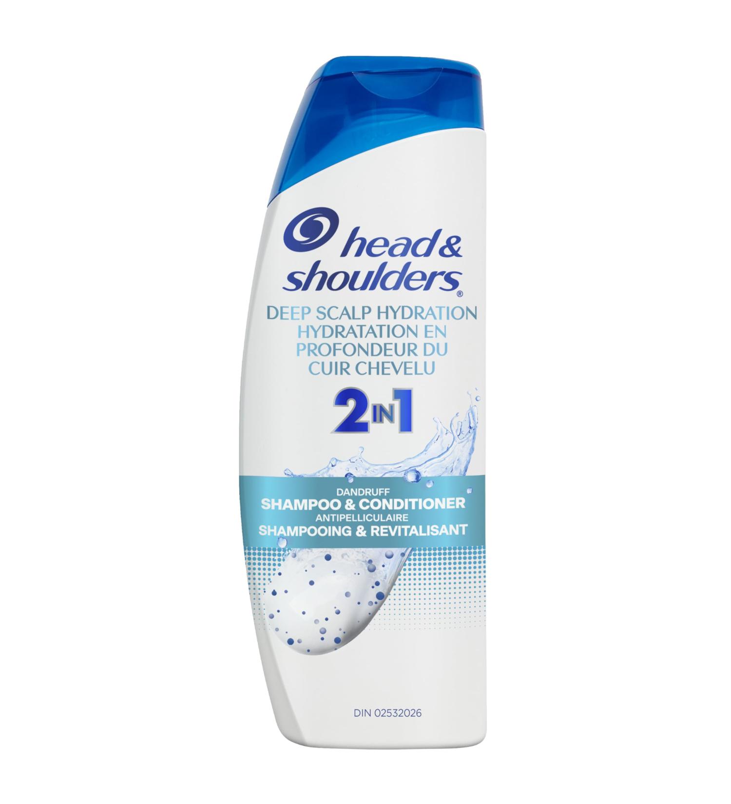 Head & Shoulders Deep Scalp Hydration 2-in-1 Anti-Dandruff Shampoo + Conditioner 370 mL - Buy Online on GoSupps.com