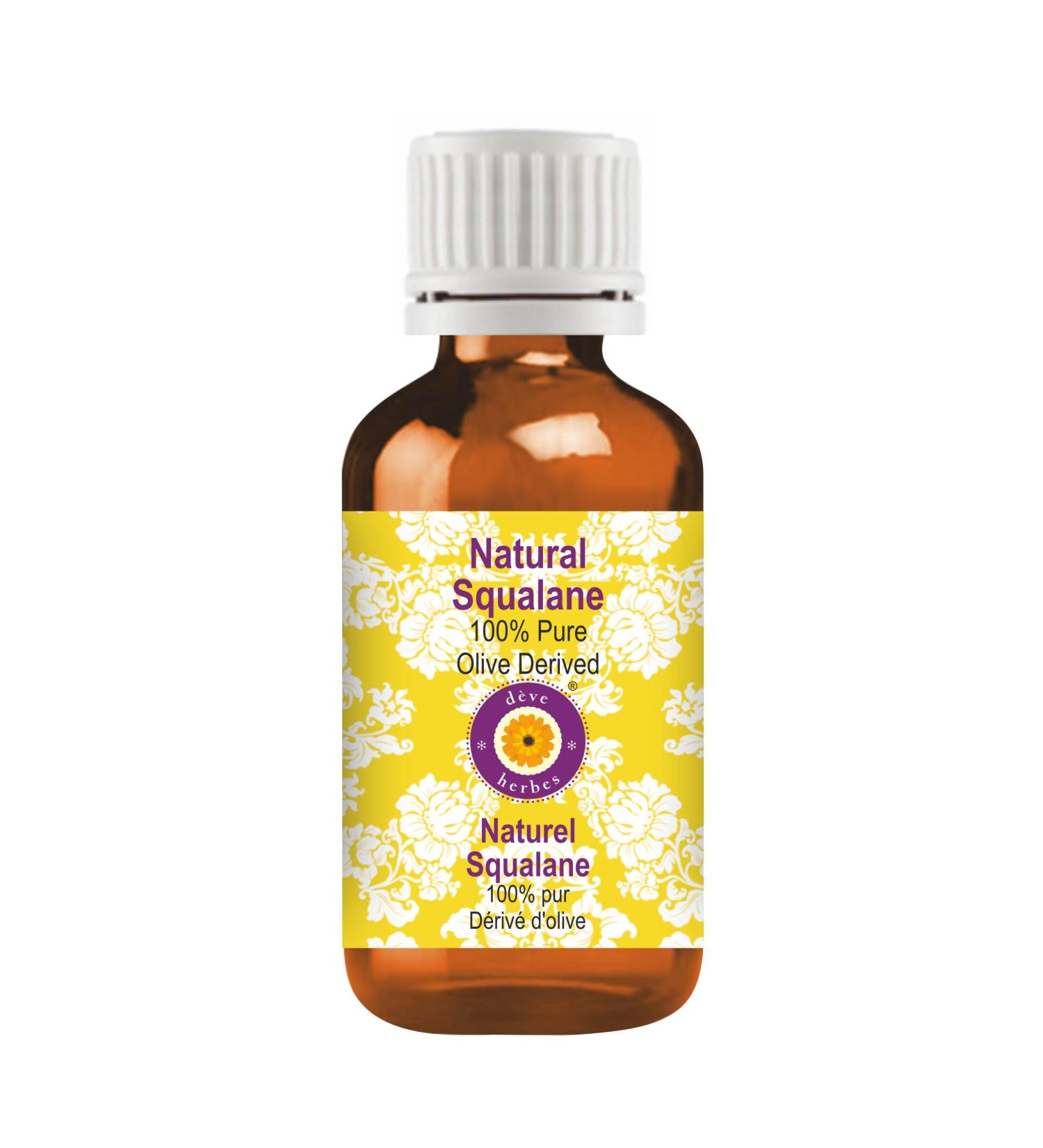 Natural Squalane Oil from Olives - 10ml | d ve herbes | International Shipping - Buy Online on GoSupps.com